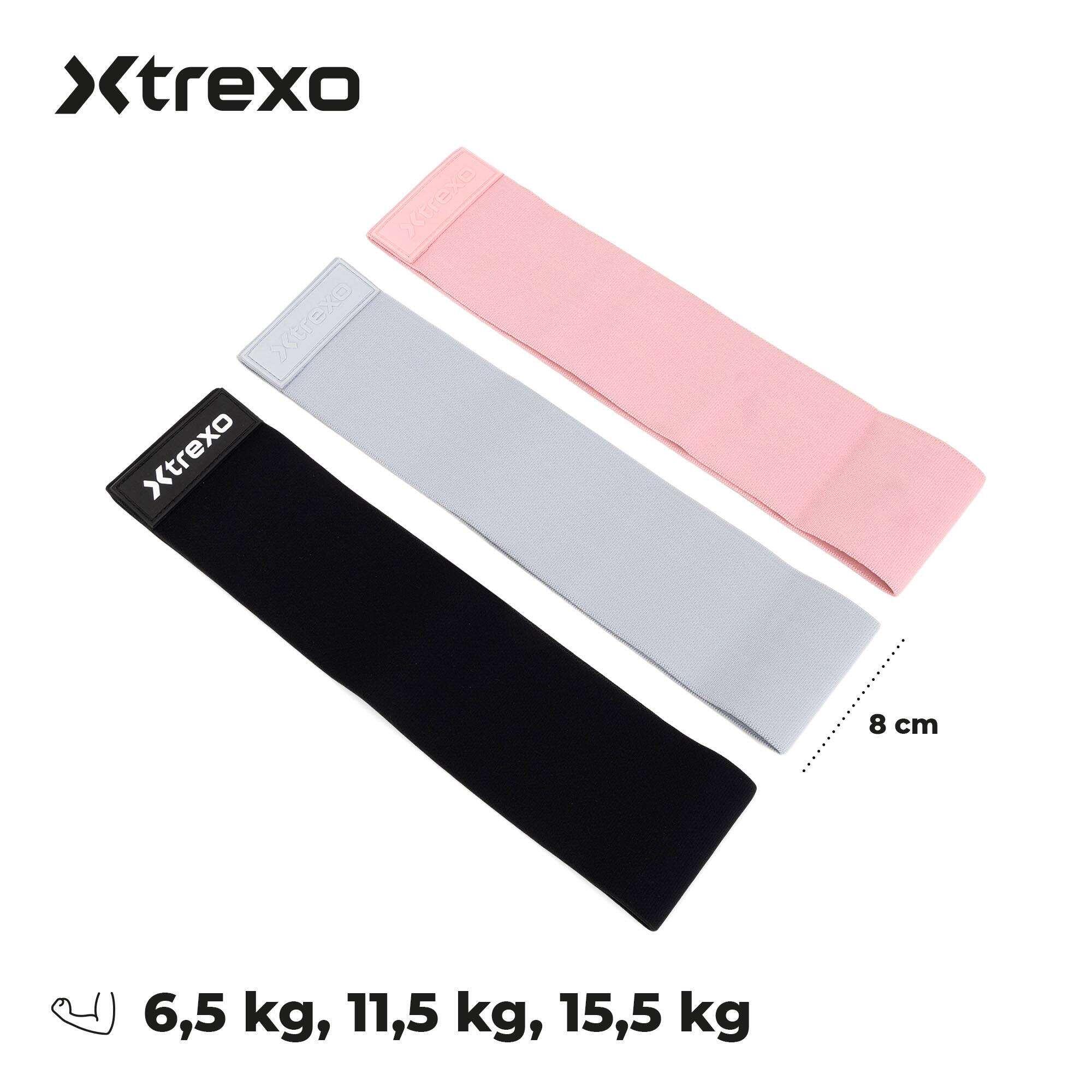 Conjunto de faixas de resistência XTREXO SCULPT 3/8