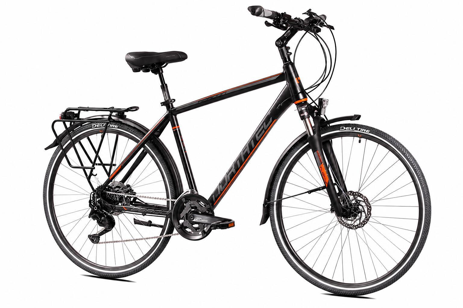 Reifen SA‑335 700x38C Deli Tire CT Motion Schwarz Reflektierende Linie 3/4