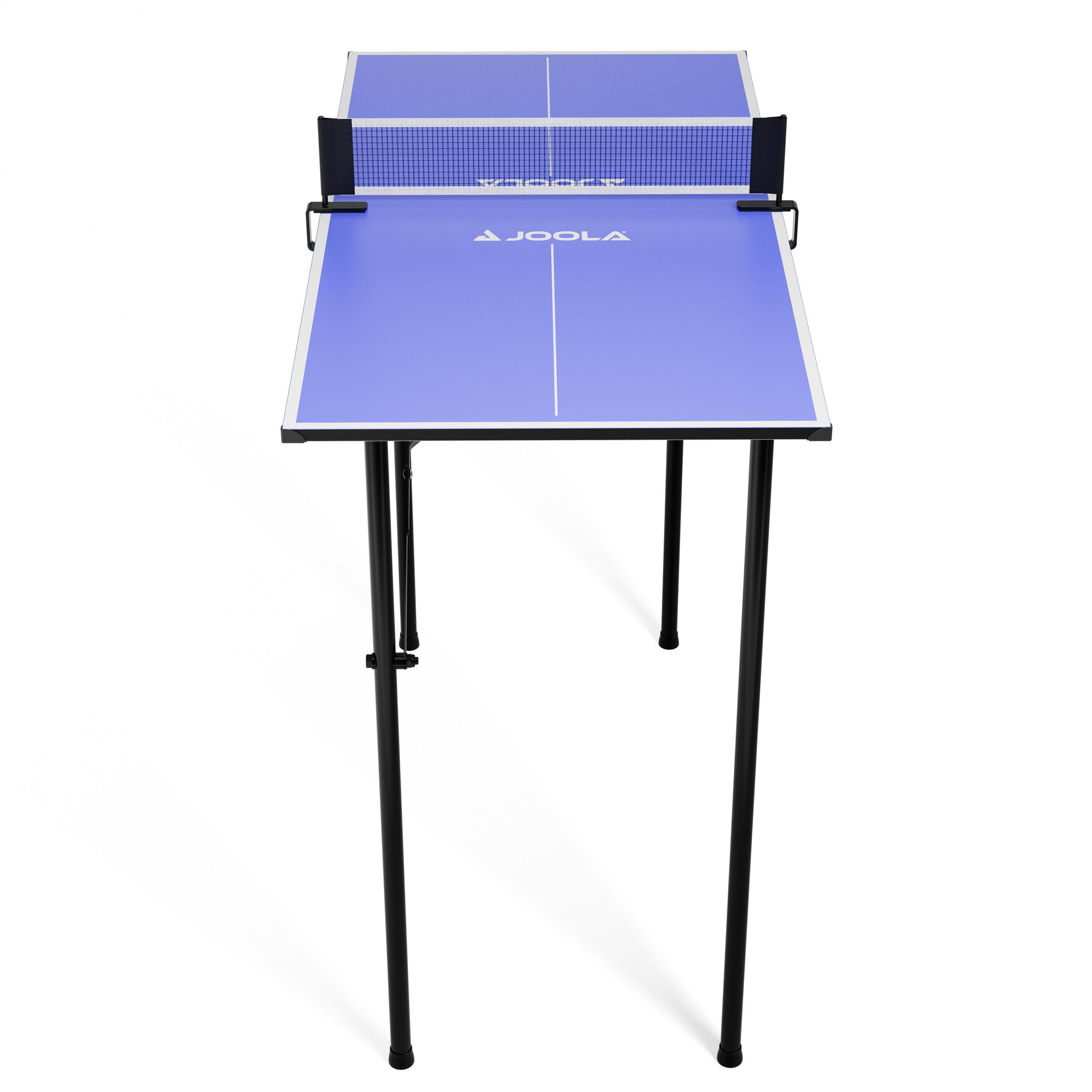 Tafeltennistafel mini indoor blauw 2/5