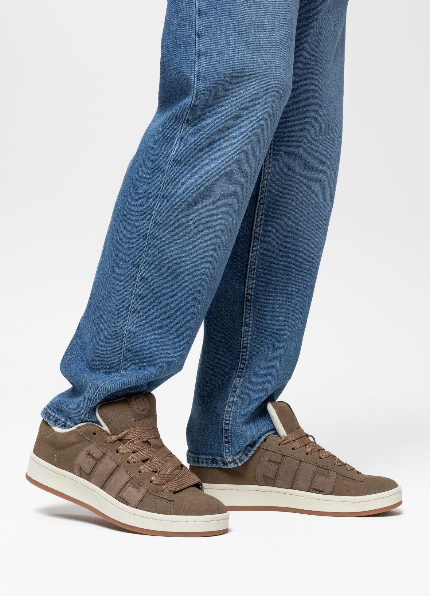 Buty Sportowe PITBULL klasyczne zamszowe sneakersy grube sznurówki WALKER 8/9