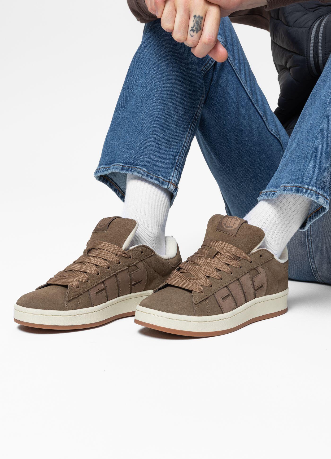 Buty Sportowe PITBULL klasyczne zamszowe sneakersy grube sznurówki WALKER 5/9