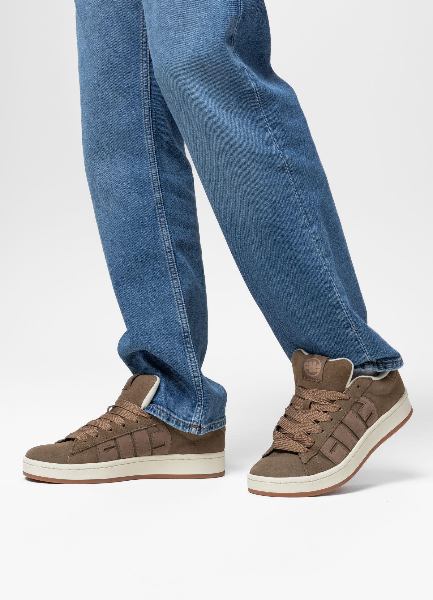 Buty Sportowe PITBULL klasyczne zamszowe sneakersy grube sznurówki WALKER 4/9