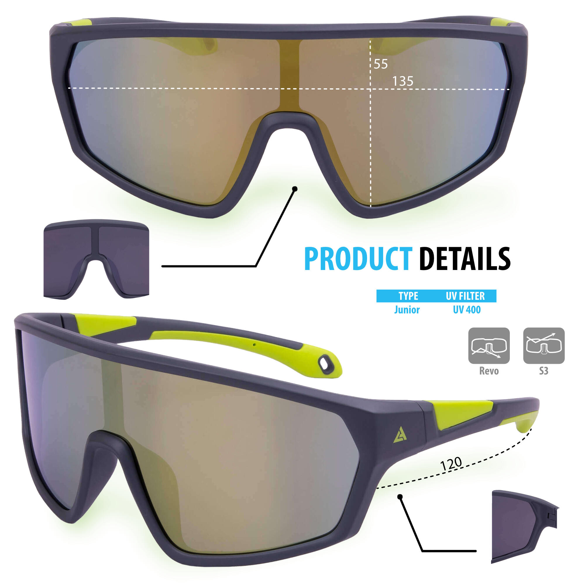 Gafas de sol junior CHASE 6/6