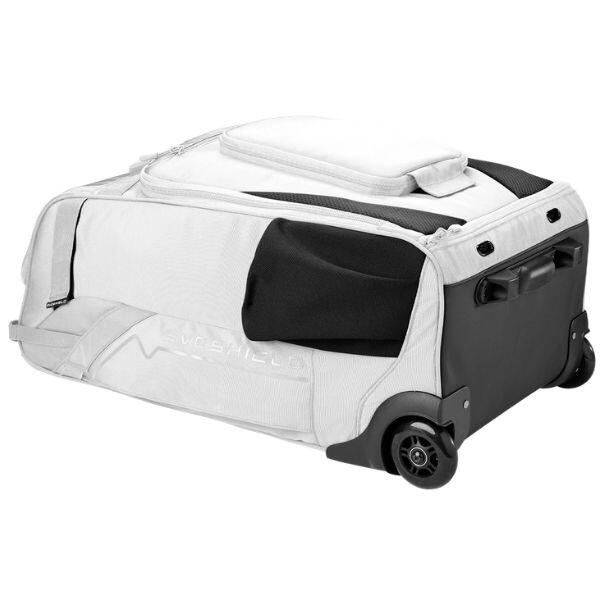 Evoshield WB577690 Takeover Utility Wheeled Bag Color White Baseball/Softball 4/7
