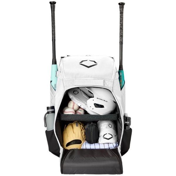 Evoshield WB577690 Takeover Utility Wheeled Bag Color White Baseball/Softball 3/7