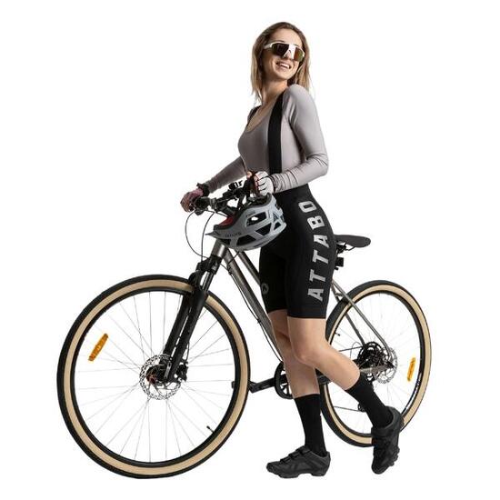 Cuissard de cyclisme pour femme ATTABO Cuissard à bretelles Kirun WMNS