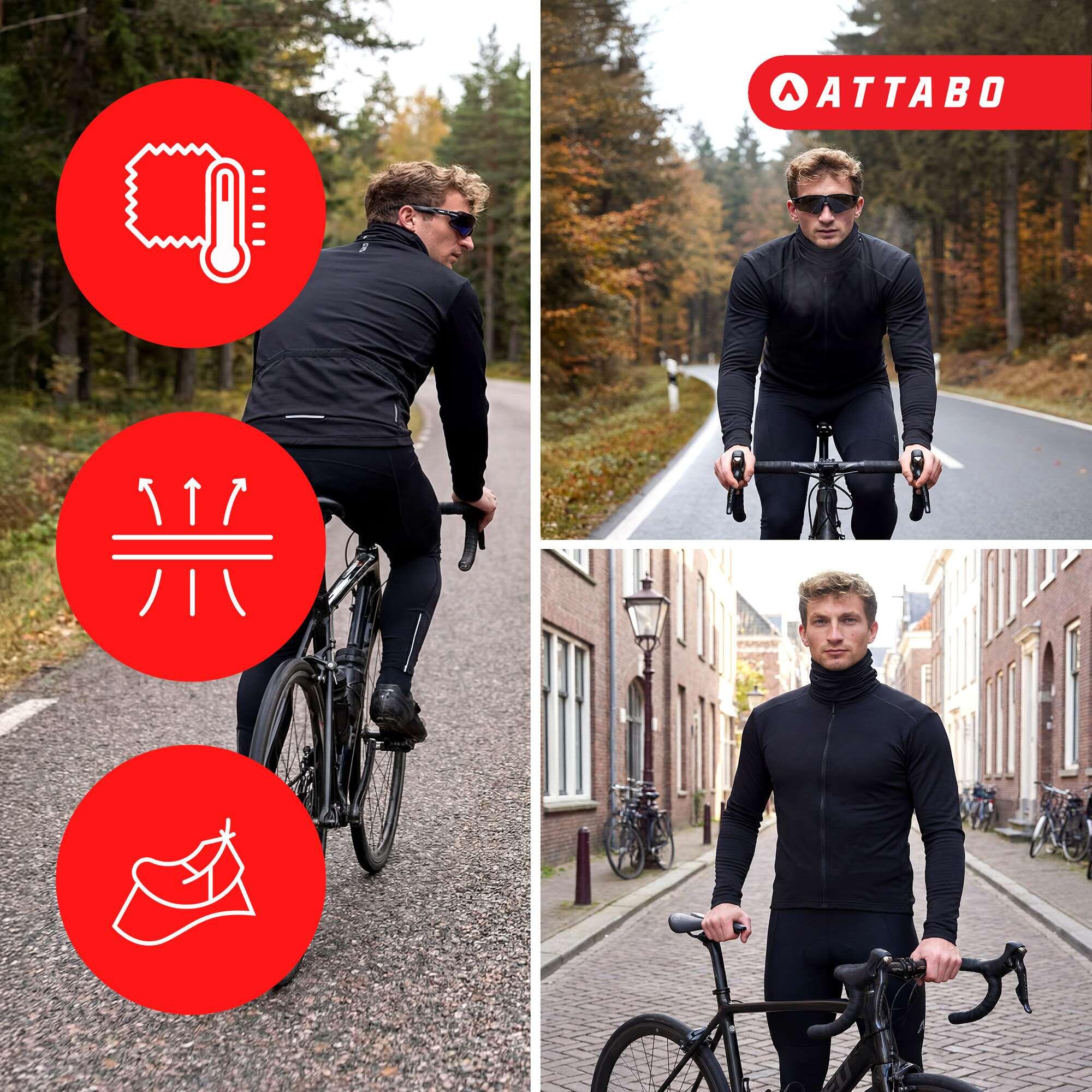 Tubo para bicicleta ATTABO LOREEF BANDA MULTIFUNCIONAL térmica 3/7