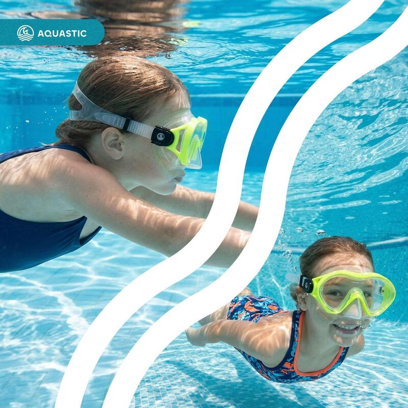 Mască de snorkeling pentru copii AQUASTIC Minke