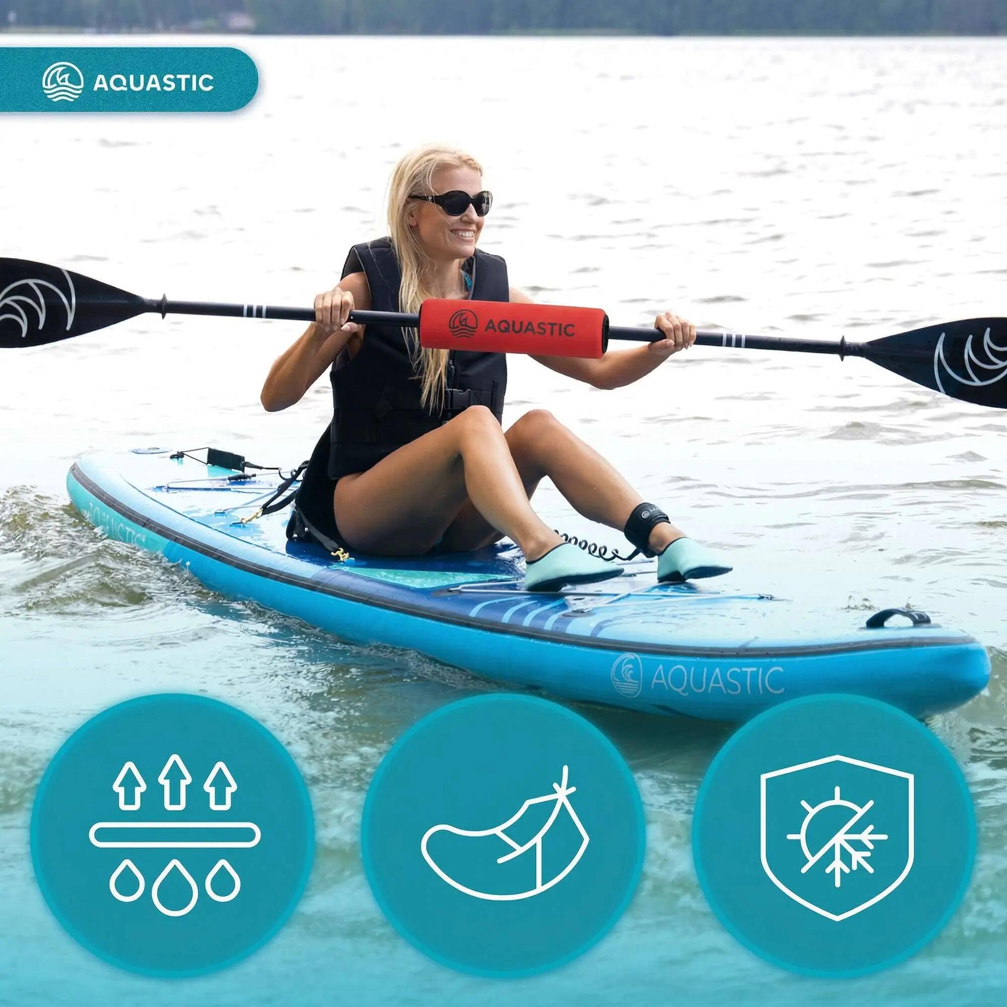 Flotteur pour pagaie SUP AQUASTIC AQS-B5I042-RD 6/8
