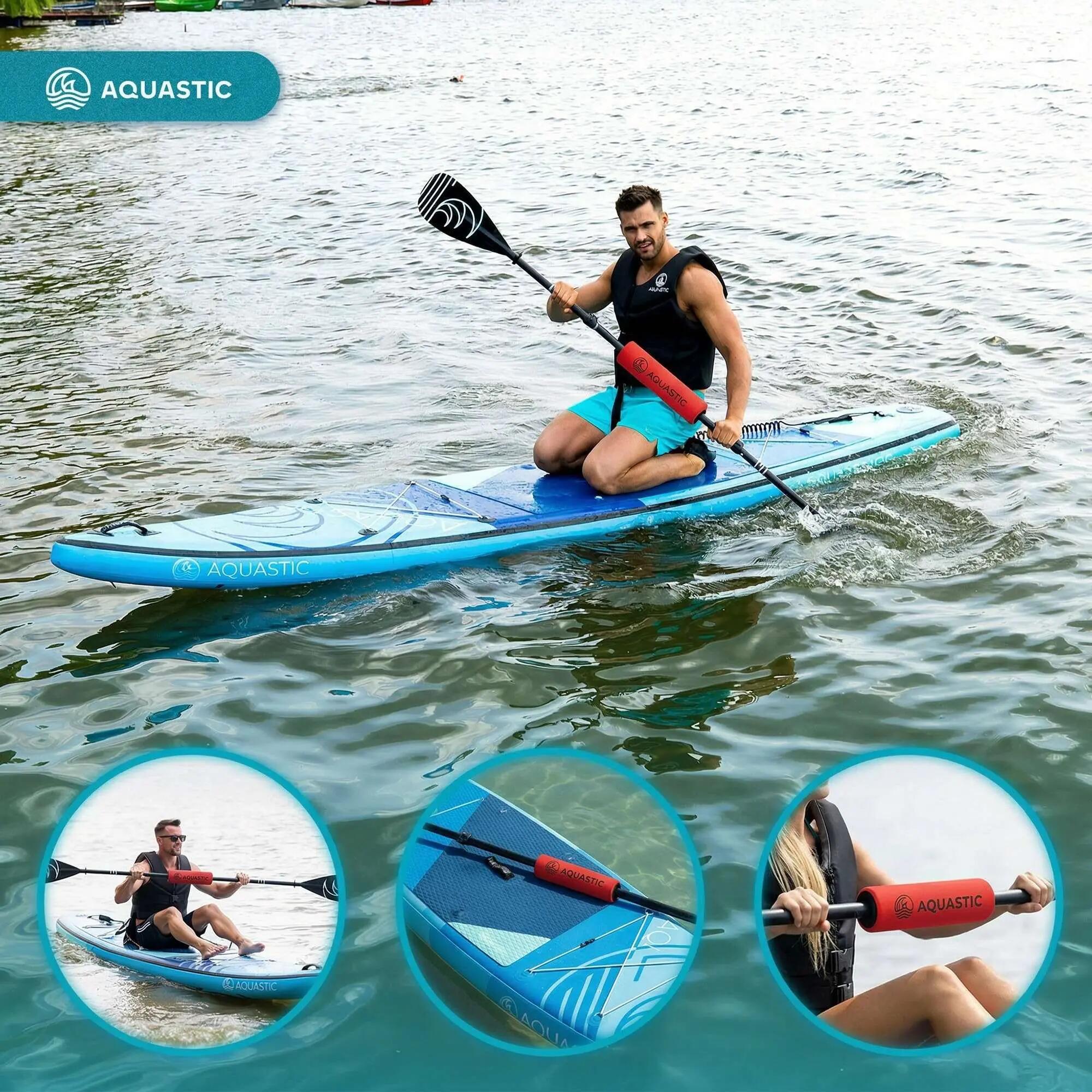Flotteur pour pagaie SUP AQUASTIC AQS-B5I042-RD 5/8