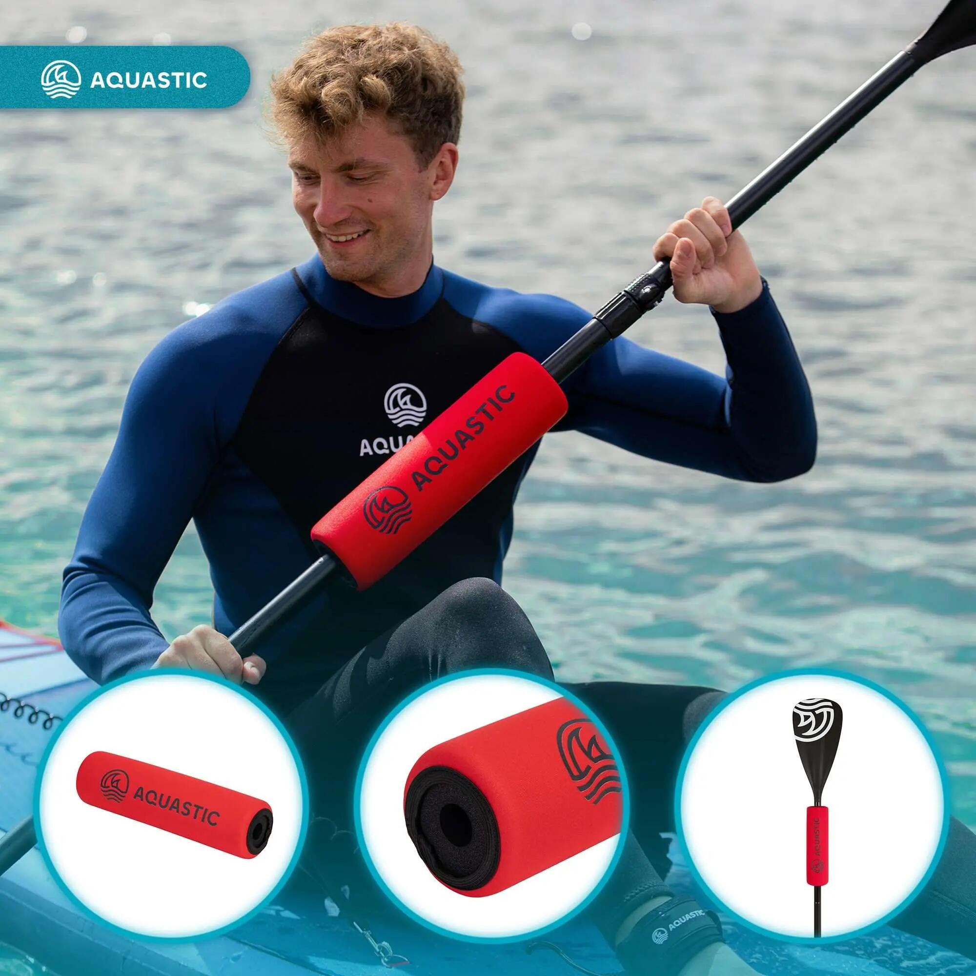 Flotteur pour pagaie SUP AQUASTIC AQS-B5I042-RD 4/8
