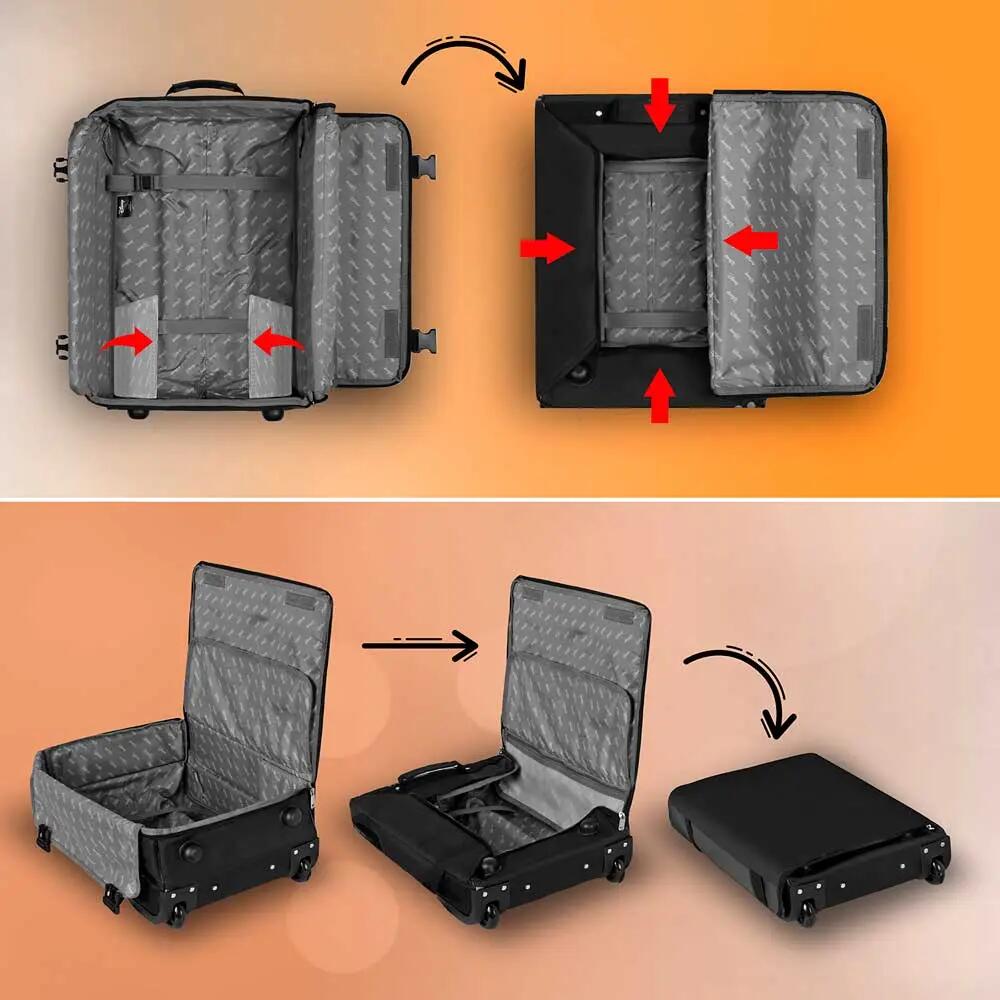 Dragon Ball Symbol Valise Cabine Pliable, Multicolore 5/5