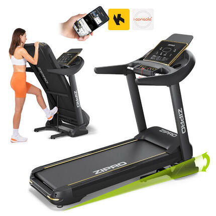 Bieżnia treningowa elektryczna do biegania do 22 km/h Pacemaker Gold iConsole+