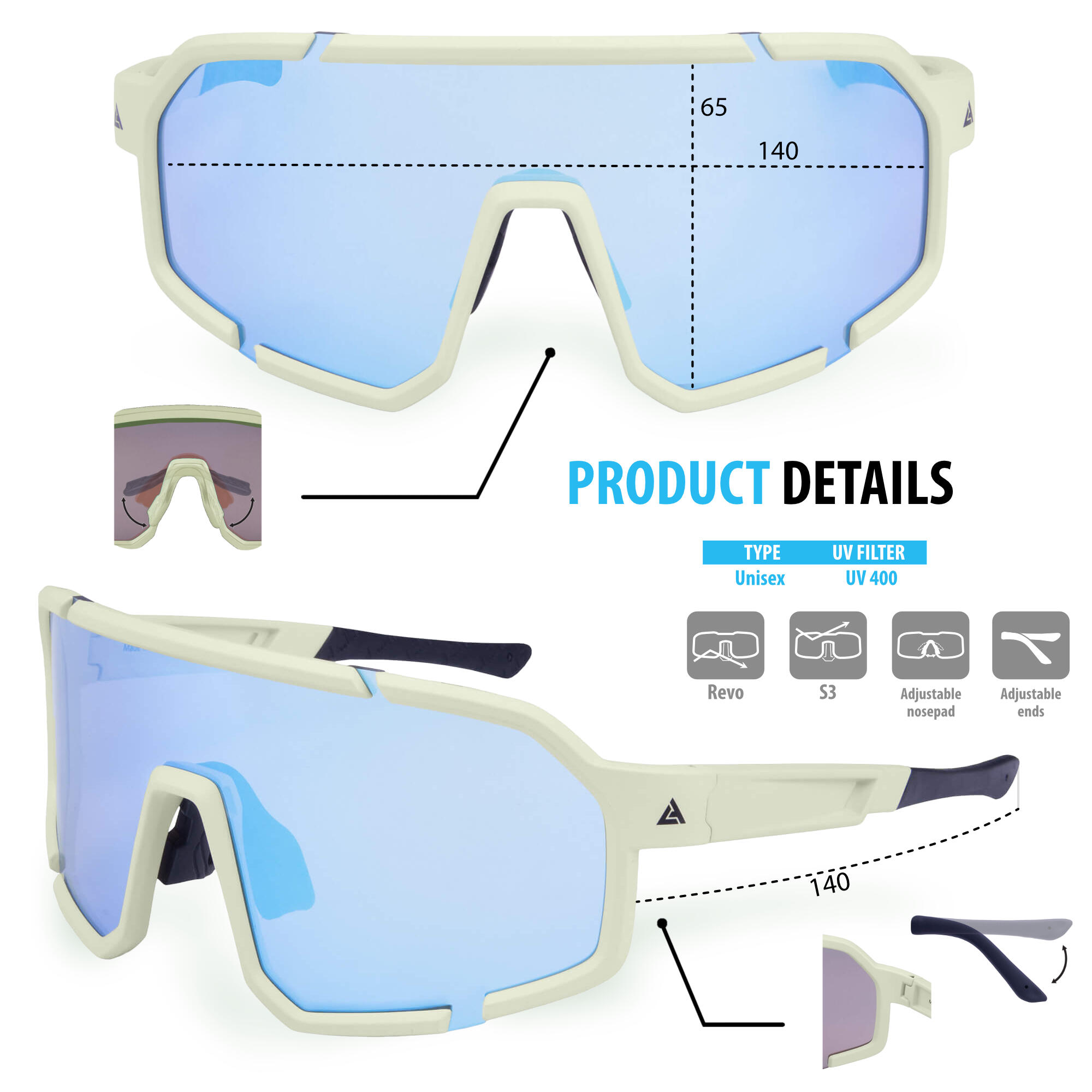 Lunettes de soleil MODULO 6/6