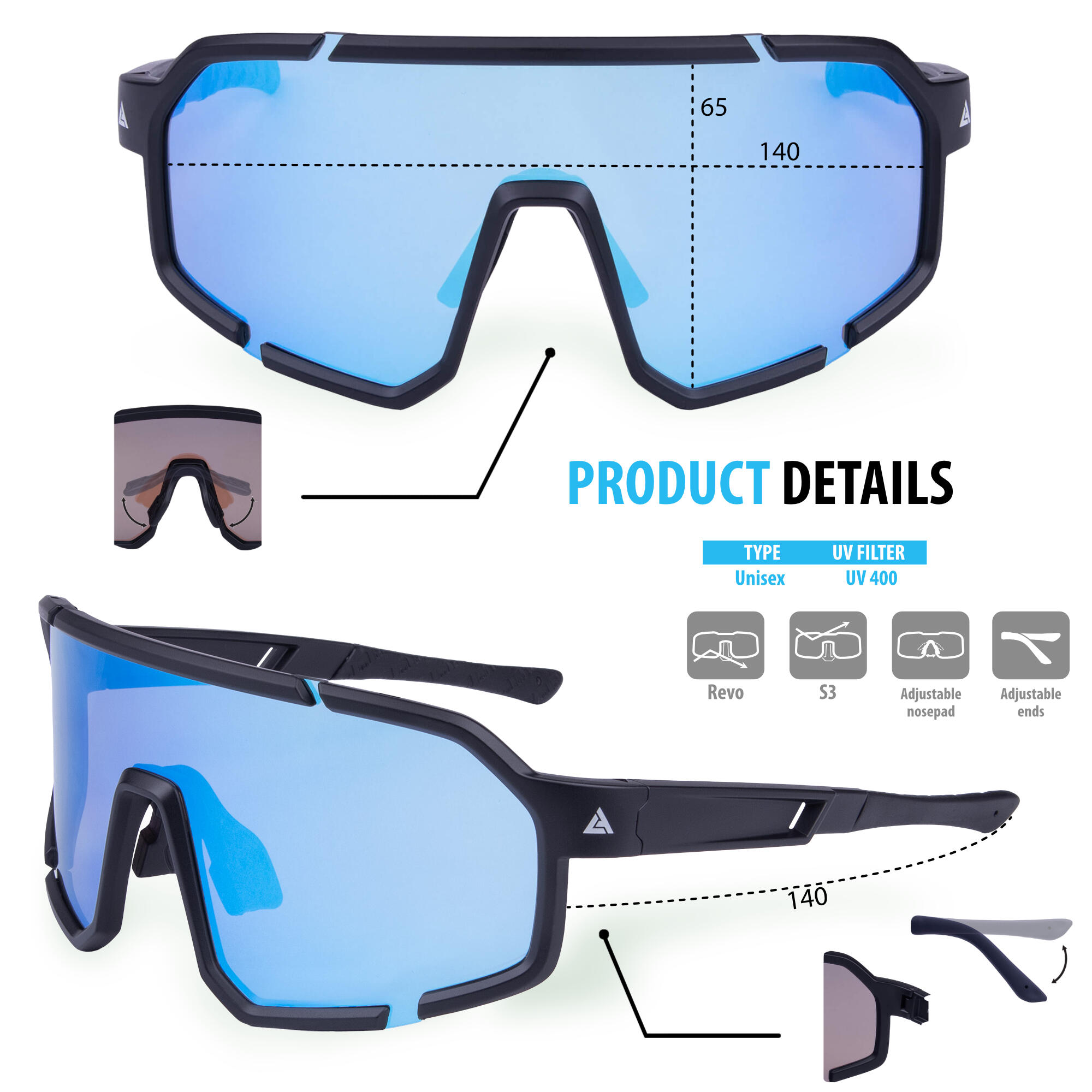 Lunettes de soleil MODULO 6/6