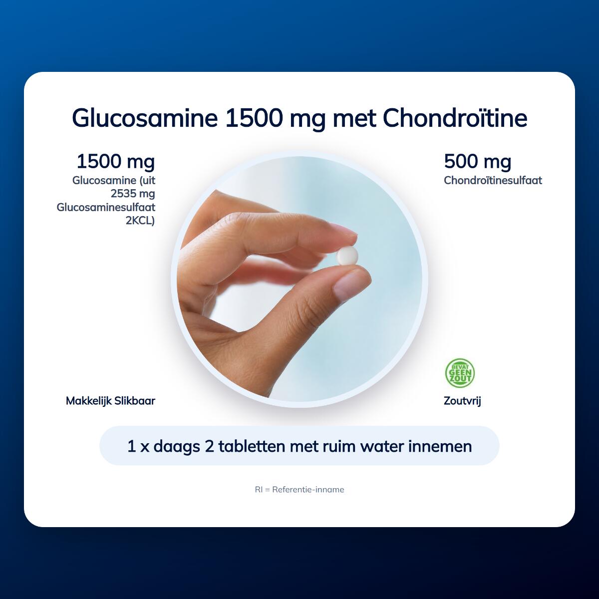 Lucovitaal Glucosamine Chondroïtine 360 tabletten MAXI XXL 3/5