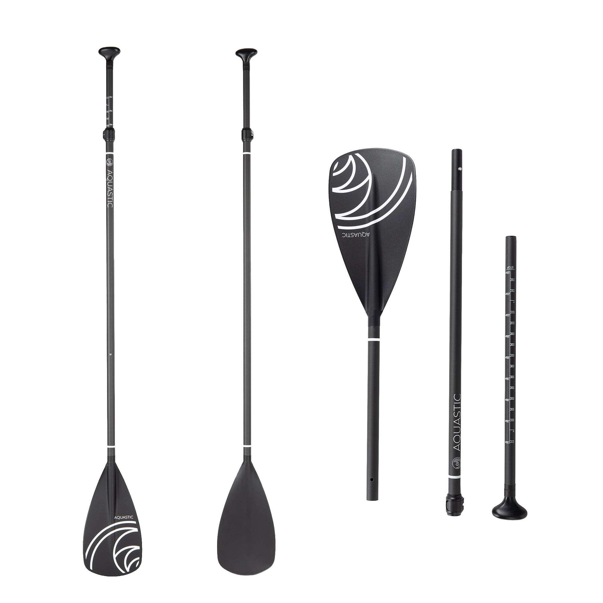 Padela SUP din 3 piese AQUASTIC SUP Fibra + Carbon
