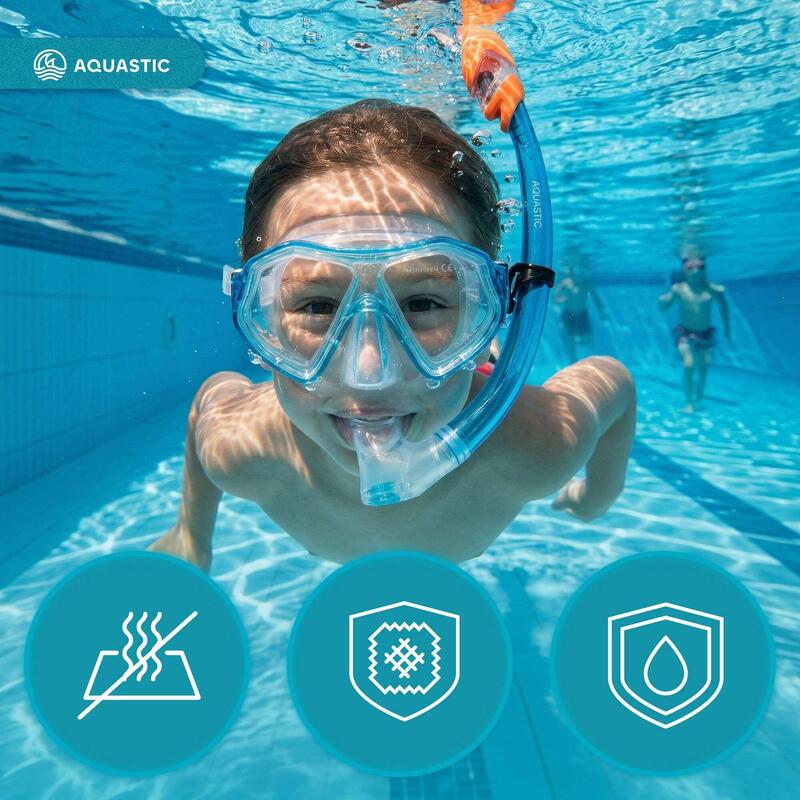 Set de snorkeling pentru copii AQUASTIC Shelly