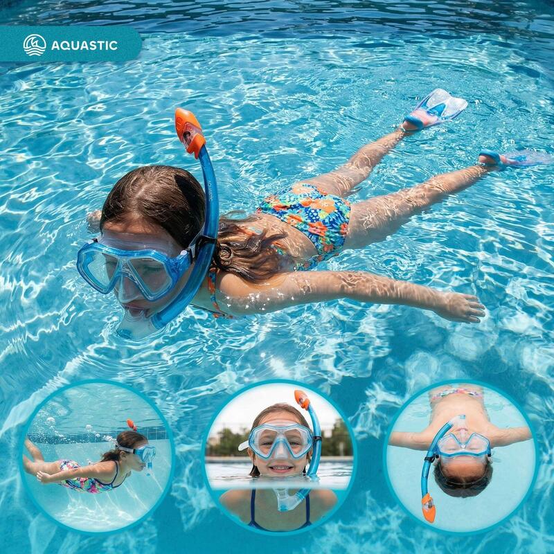 Set de snorkeling pentru copii AQUASTIC Shelly