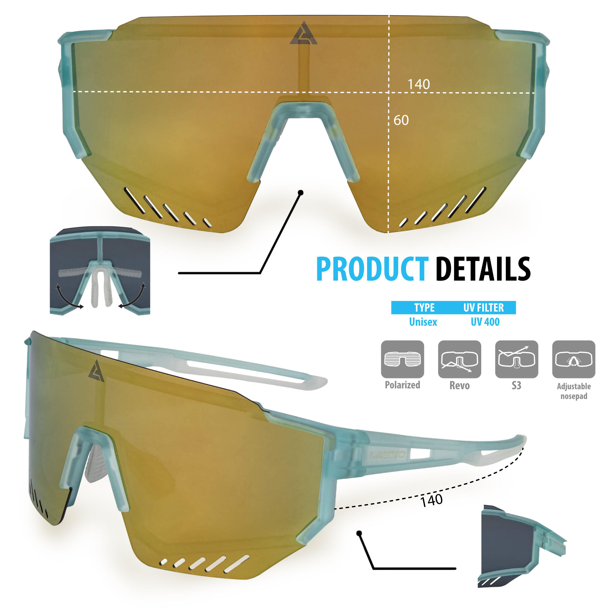 Lunettes de soleil polarisées REN 7/7