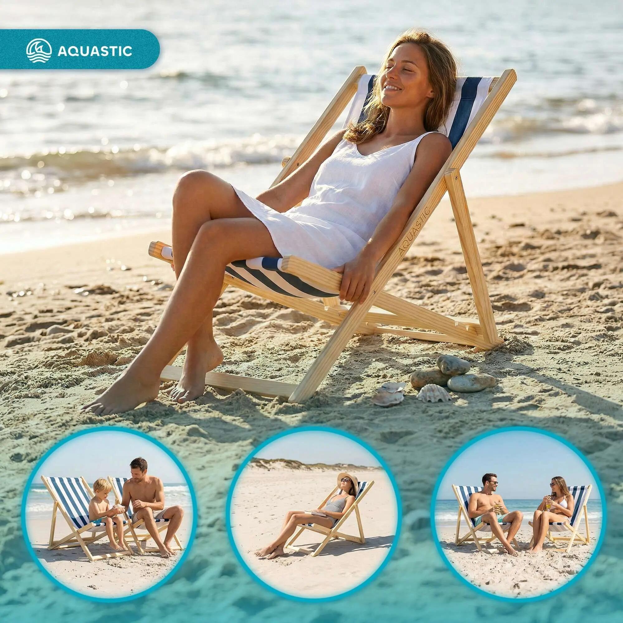 AQUASTIC Sunlito Strandliege 5/8
