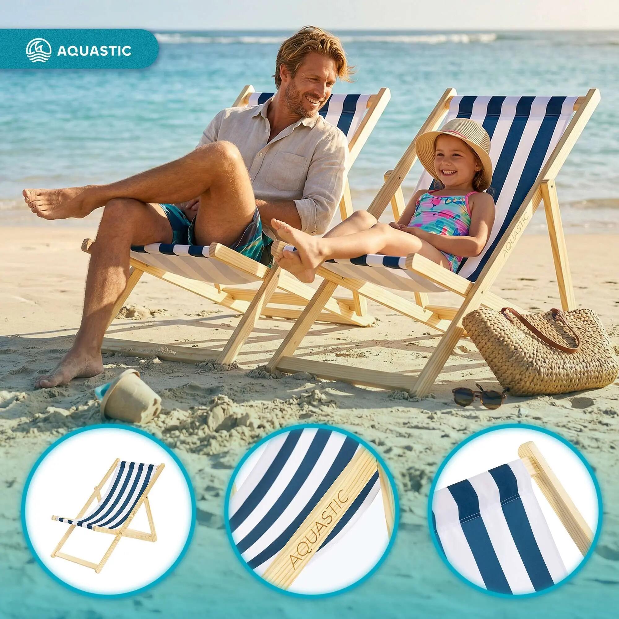AQUASTIC Sunlito Strandliege 4/8