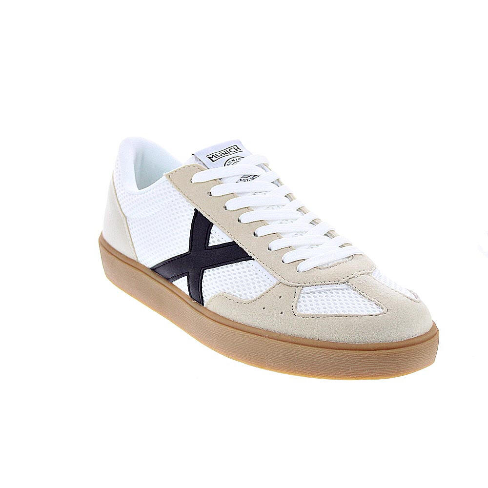 Zapatillas Casual Hombre Munich BE-4118 Blancas Comodas-4046041 4/6