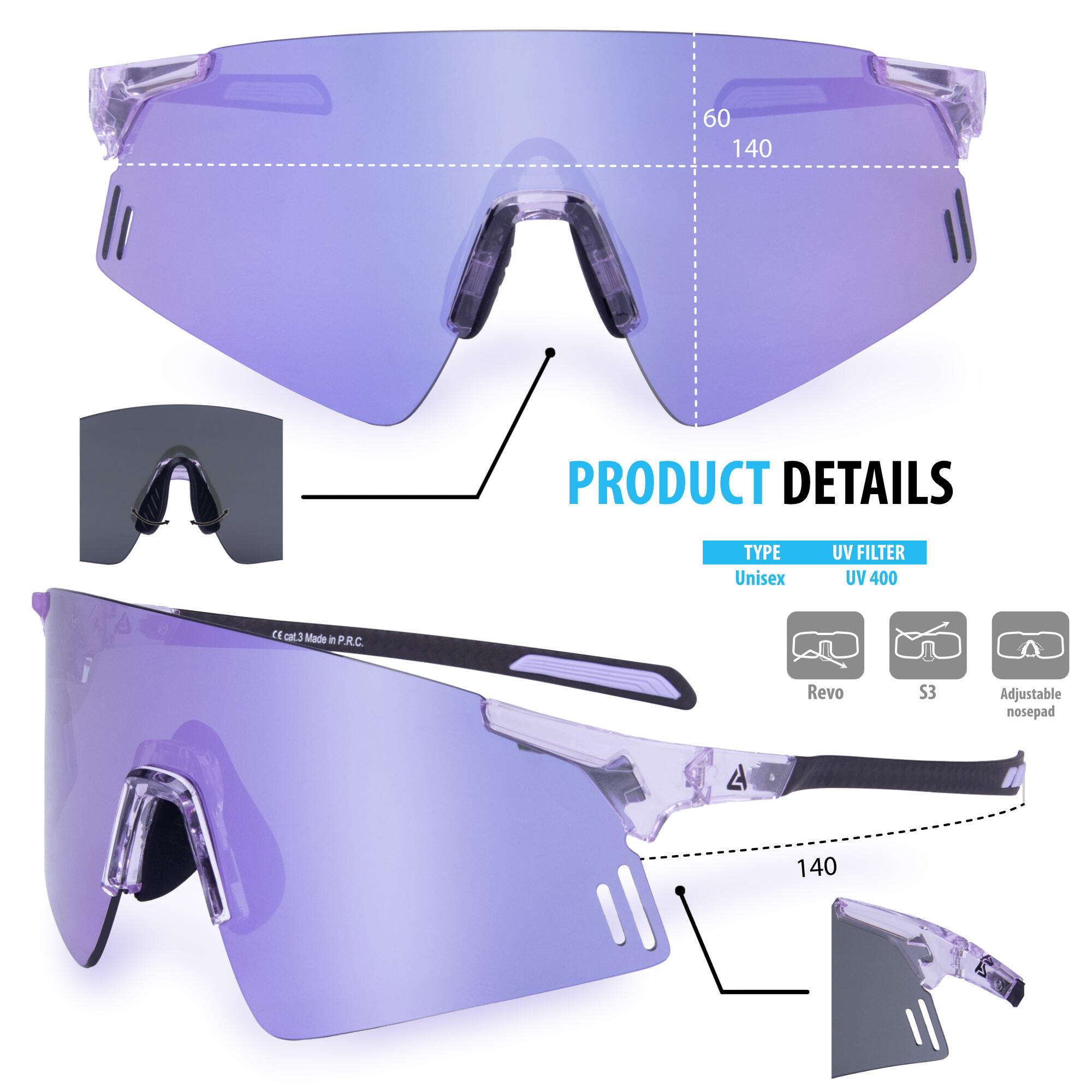 Gafas de sol SIENNA White-Violet 5/5