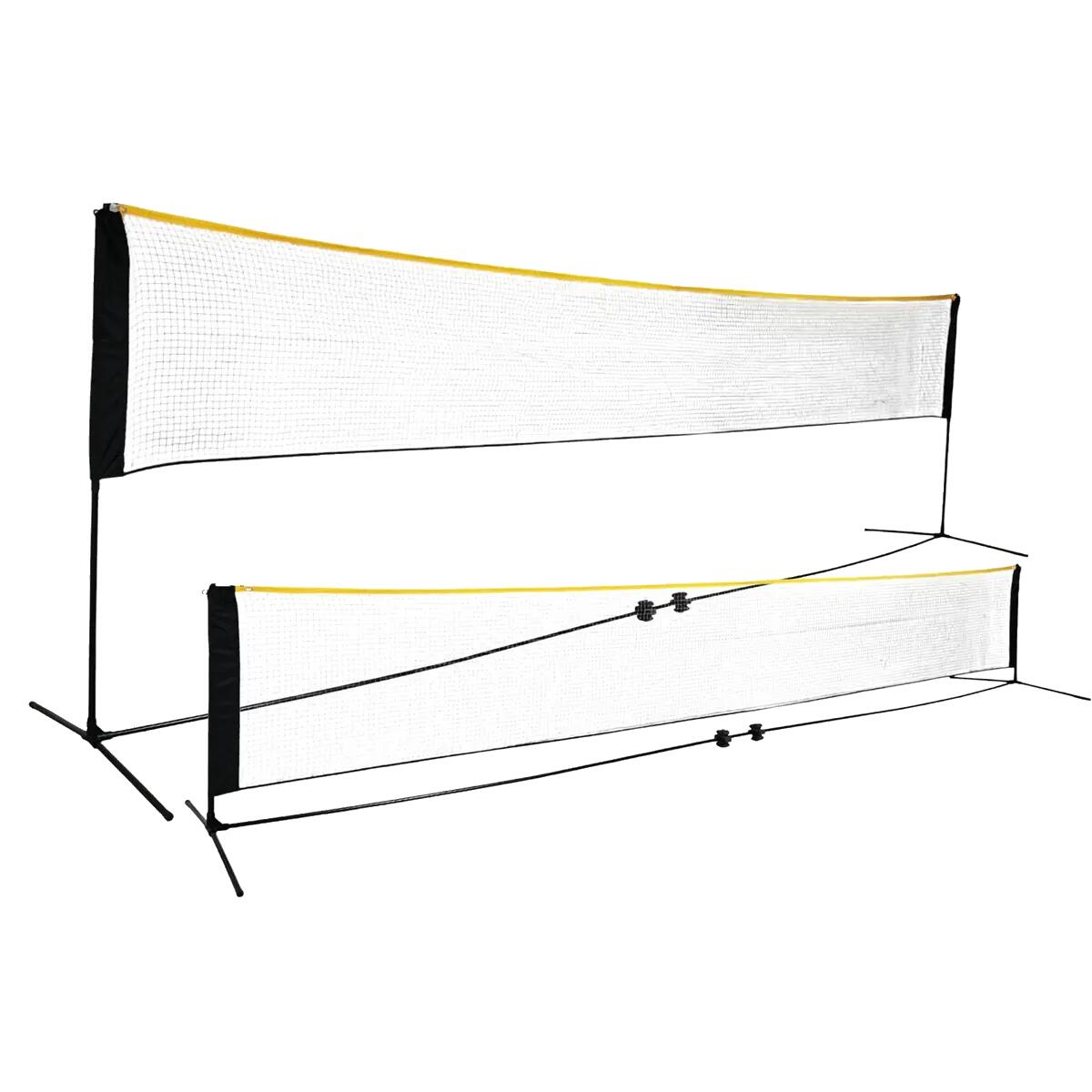 Rete da badminton React regolabile in altezza 500x80 cm 1/1