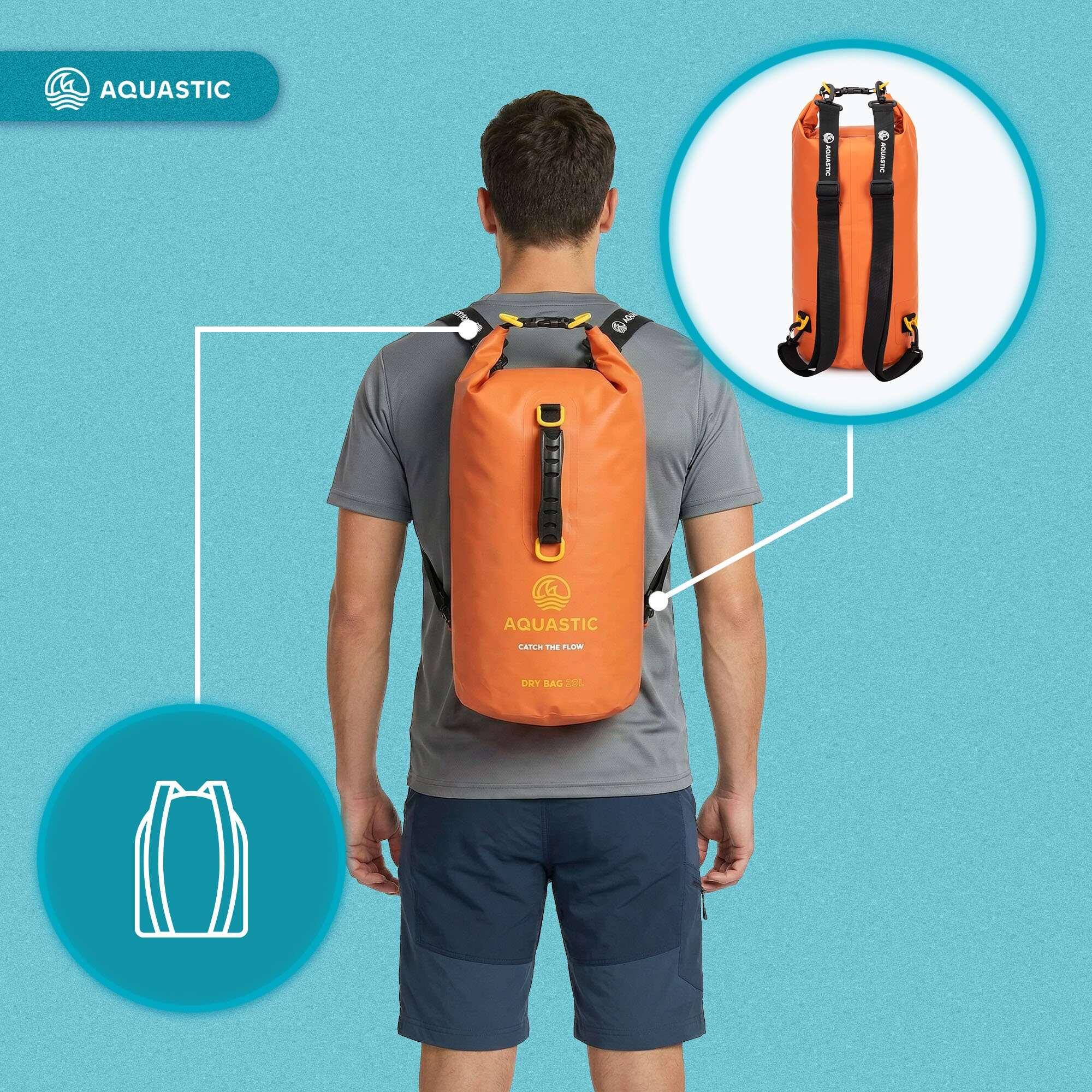 Waterdichte zak AQUASTIC Dry Bag 20 l 7/9