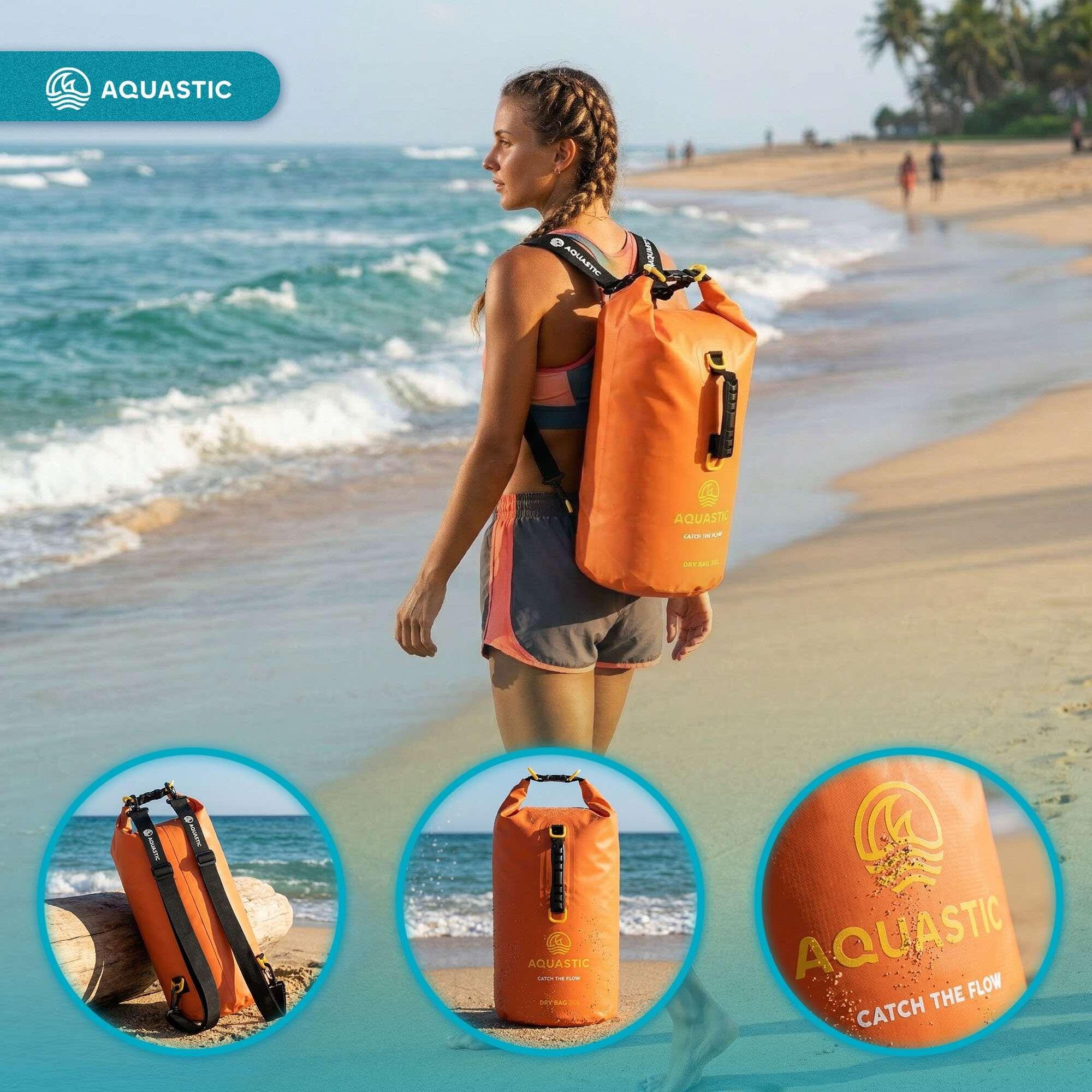 Waterdichte zak AQUASTIC Dry Bag 20 l 5/9