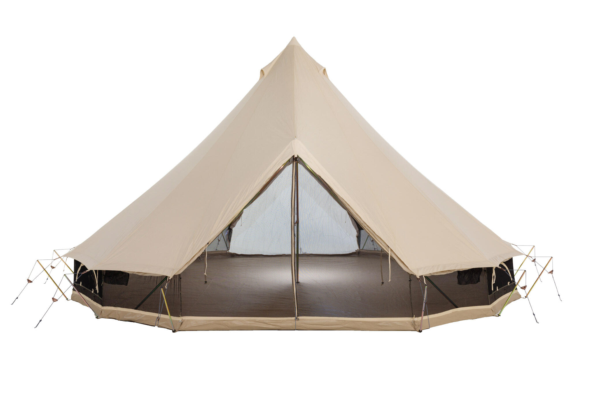 Sibley Apex 600 DD Polykatoenen Belltent voor 12 Personen 2/6