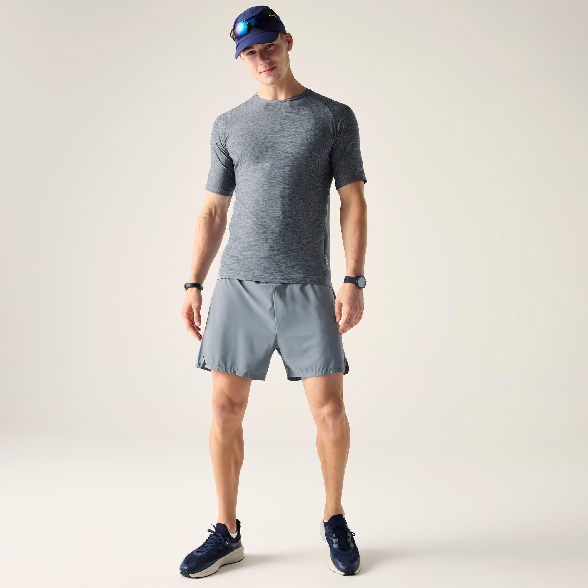 T-shirt - training - Heren - Power Up - lichtgewicht, ademend - charcoal grey 6/7