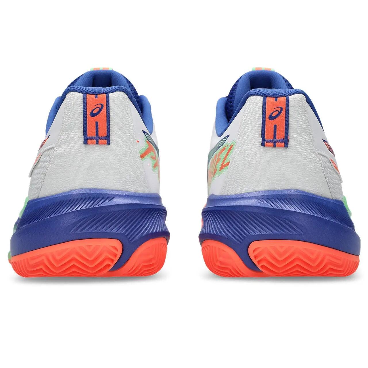 Chaussures - padel - gel challenger 15 - white/vividcoral 6/8