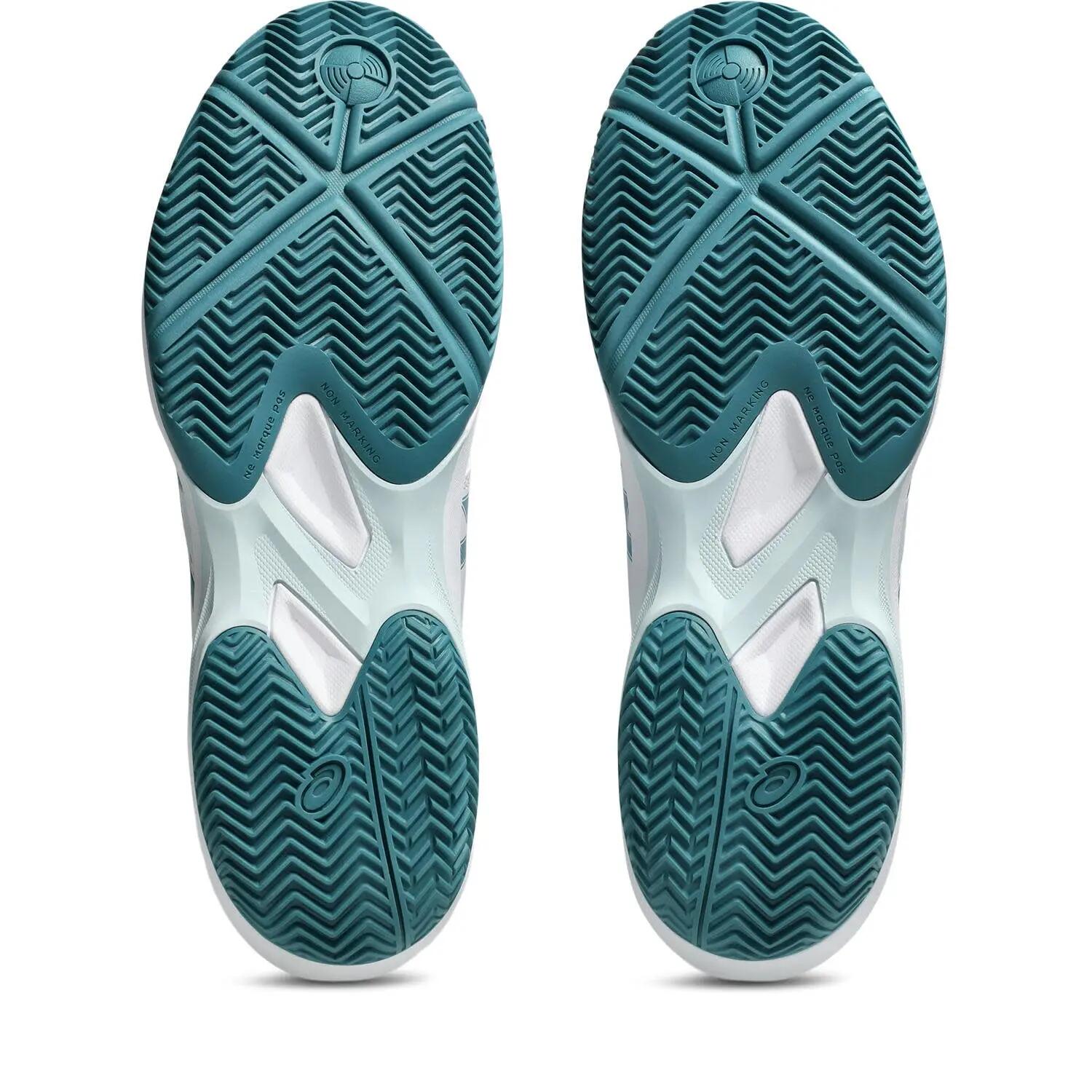 Zapatillas - padel - hombre - gel-game ff - white/misty pine 6/7