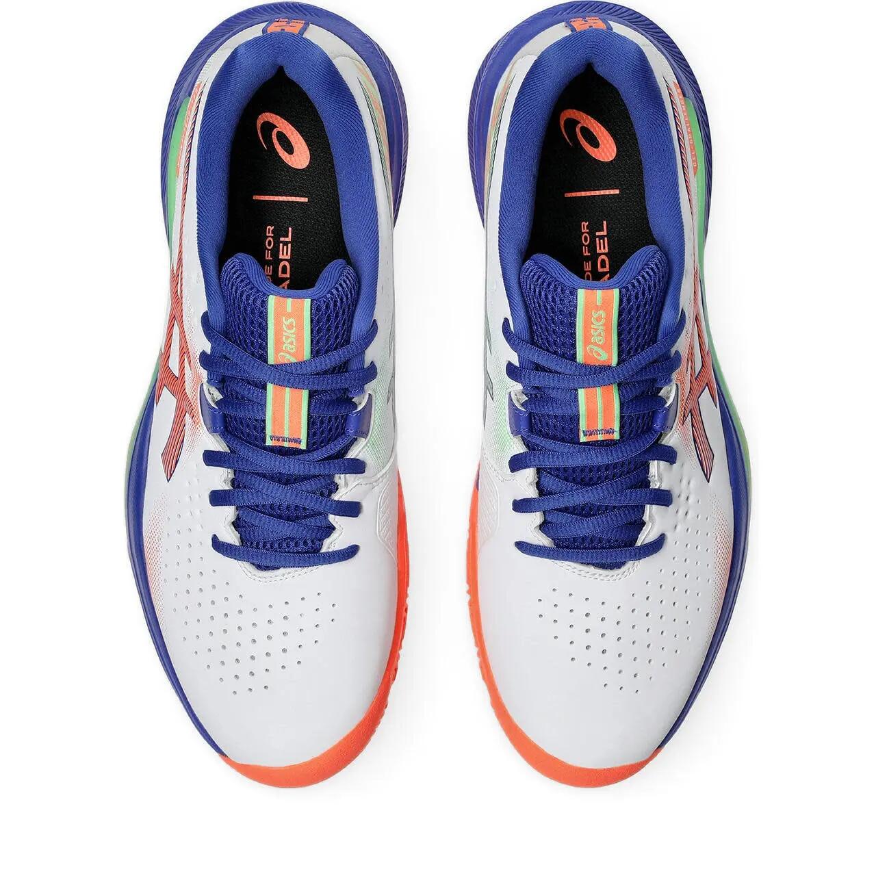 Chaussures - padel - gel challenger 15 - white/vividcoral 5/8