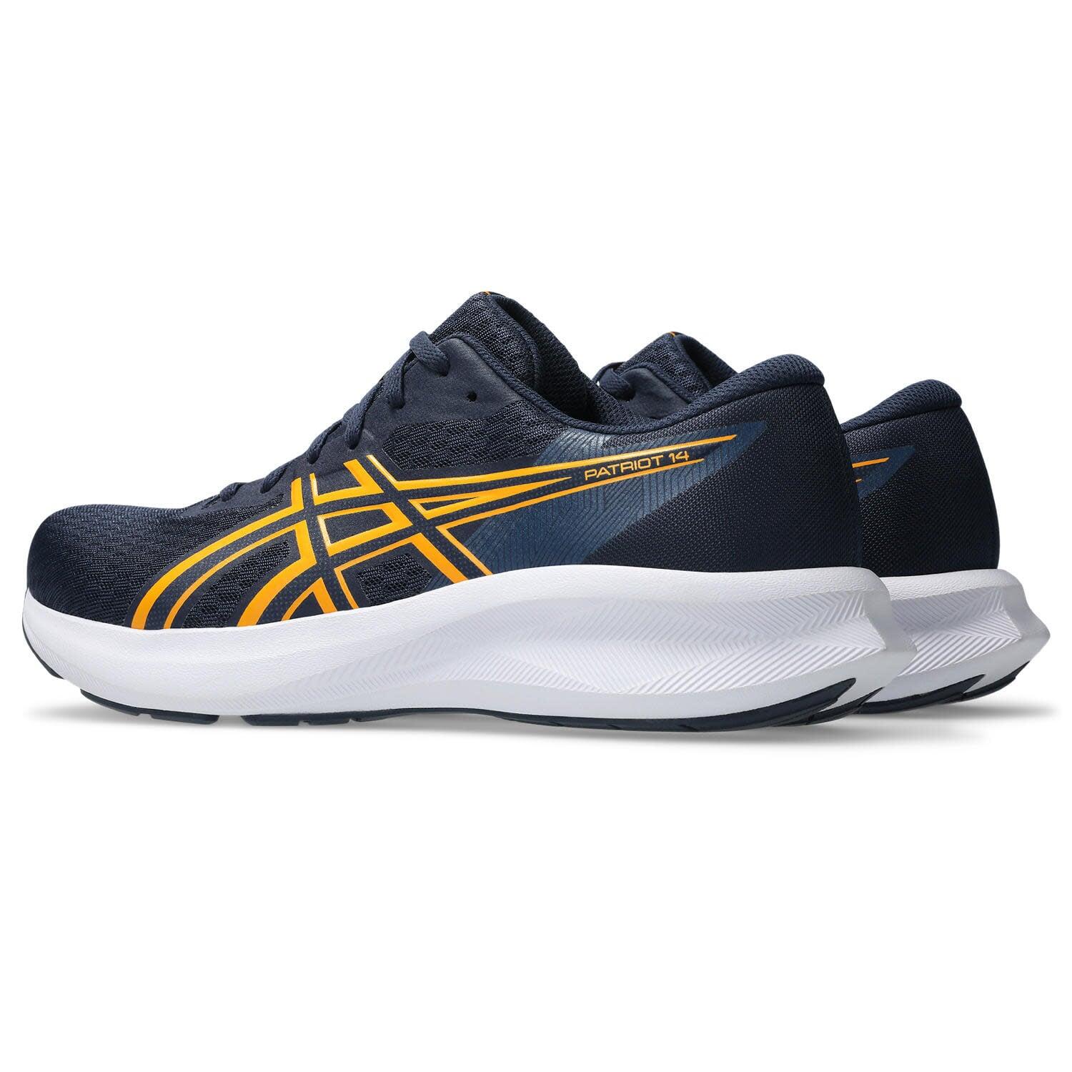 Shoes - Running - Men - Cushioned, Breathable - PATRIOT 14 - Midnight/Yamabuki 5/6