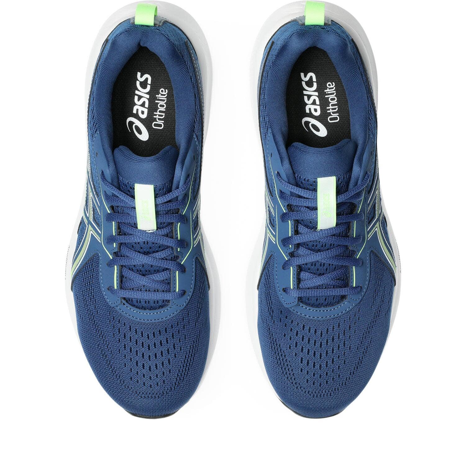 Chaussures - course - homme - amortissantes - gel-contend 9 - twilight blue 5/7