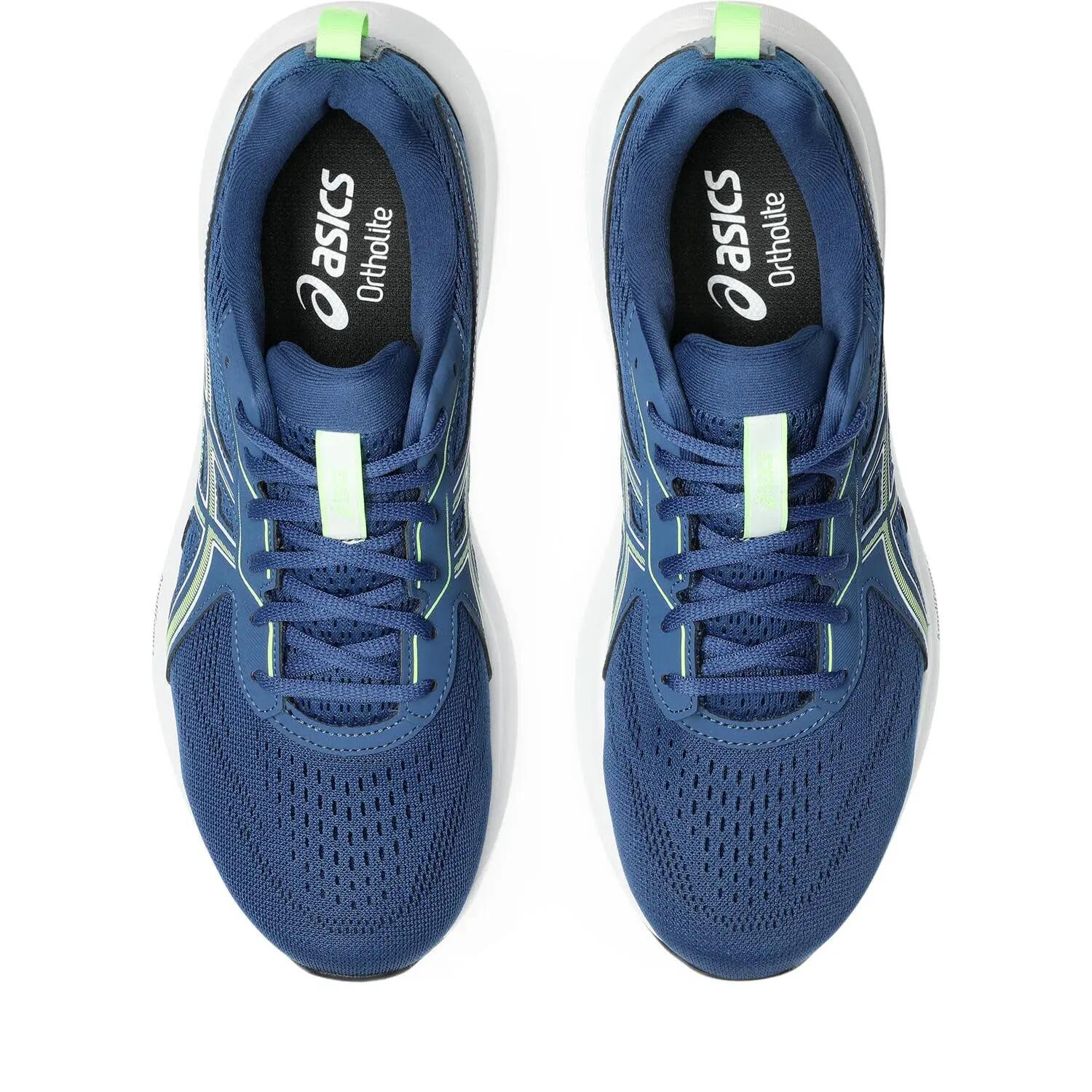 Buty męskie ASICS Gel-Contend 9 - niebieskie, tekstylne, do biegania 5/7