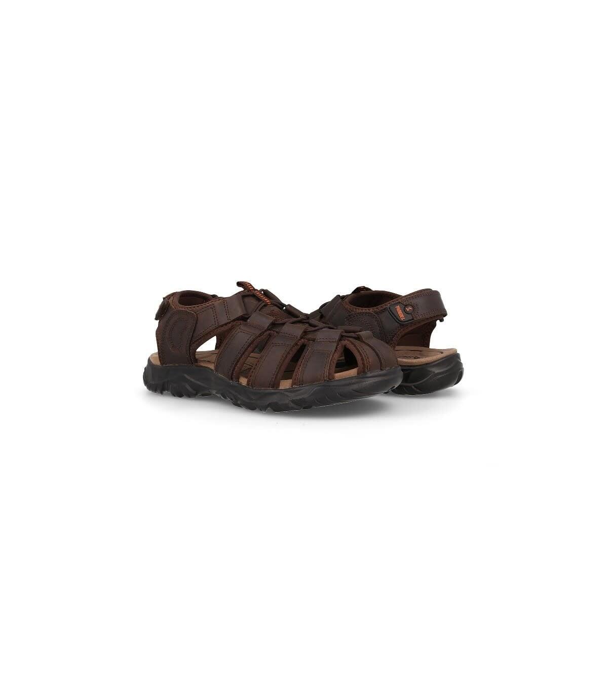 Sandalen - Trekking - Heren - Gesloten, stevig, comfortabel - mahogany brown 4/6