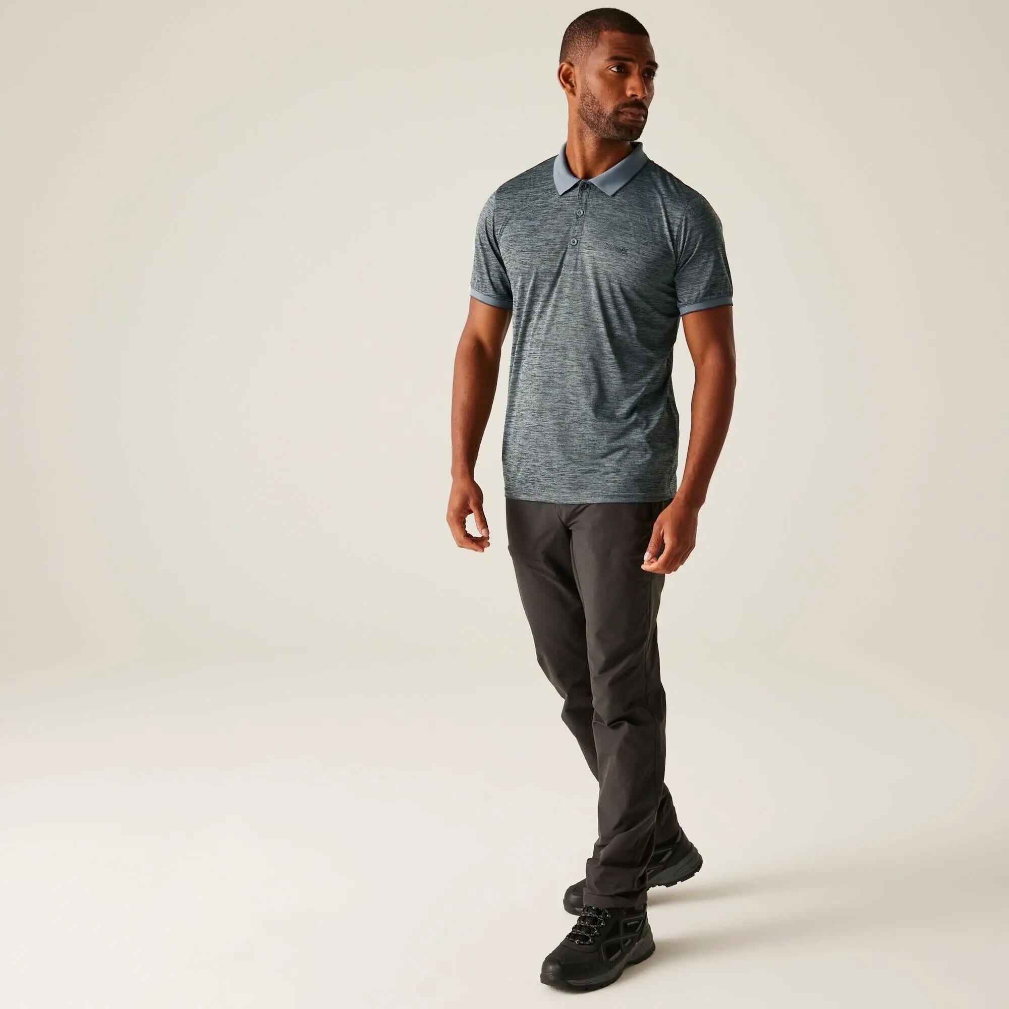 T-shirt sport uomo Remex II Polo - blu 4/7