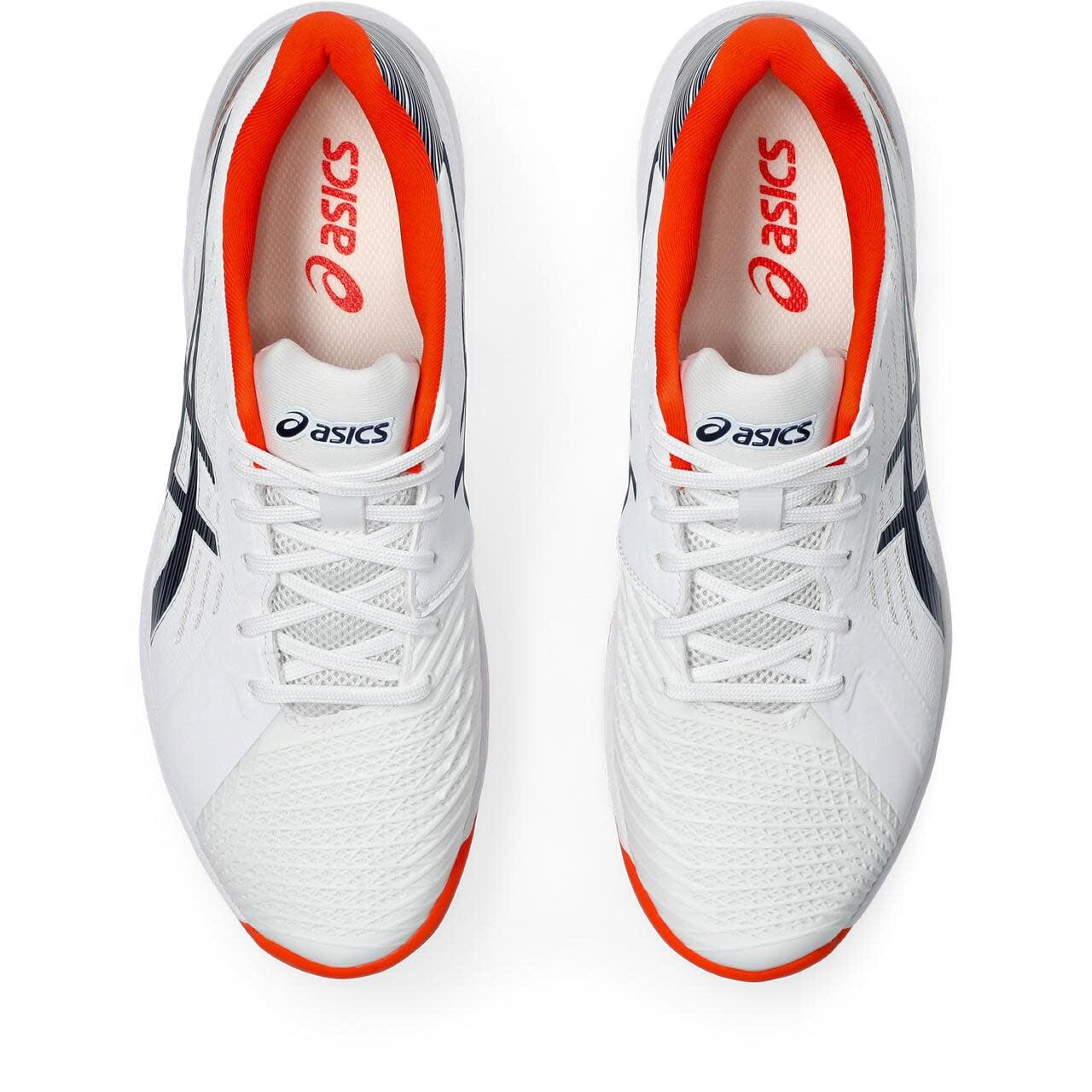Zapatillas de tenis ASICS Solution Swift Clay - blancas/azules 4/8