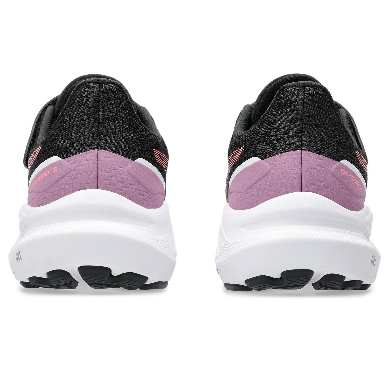 Scarpe - corsa - bambino - stabilità - gt-1000 13 ps - nero/corallo sole 5/7