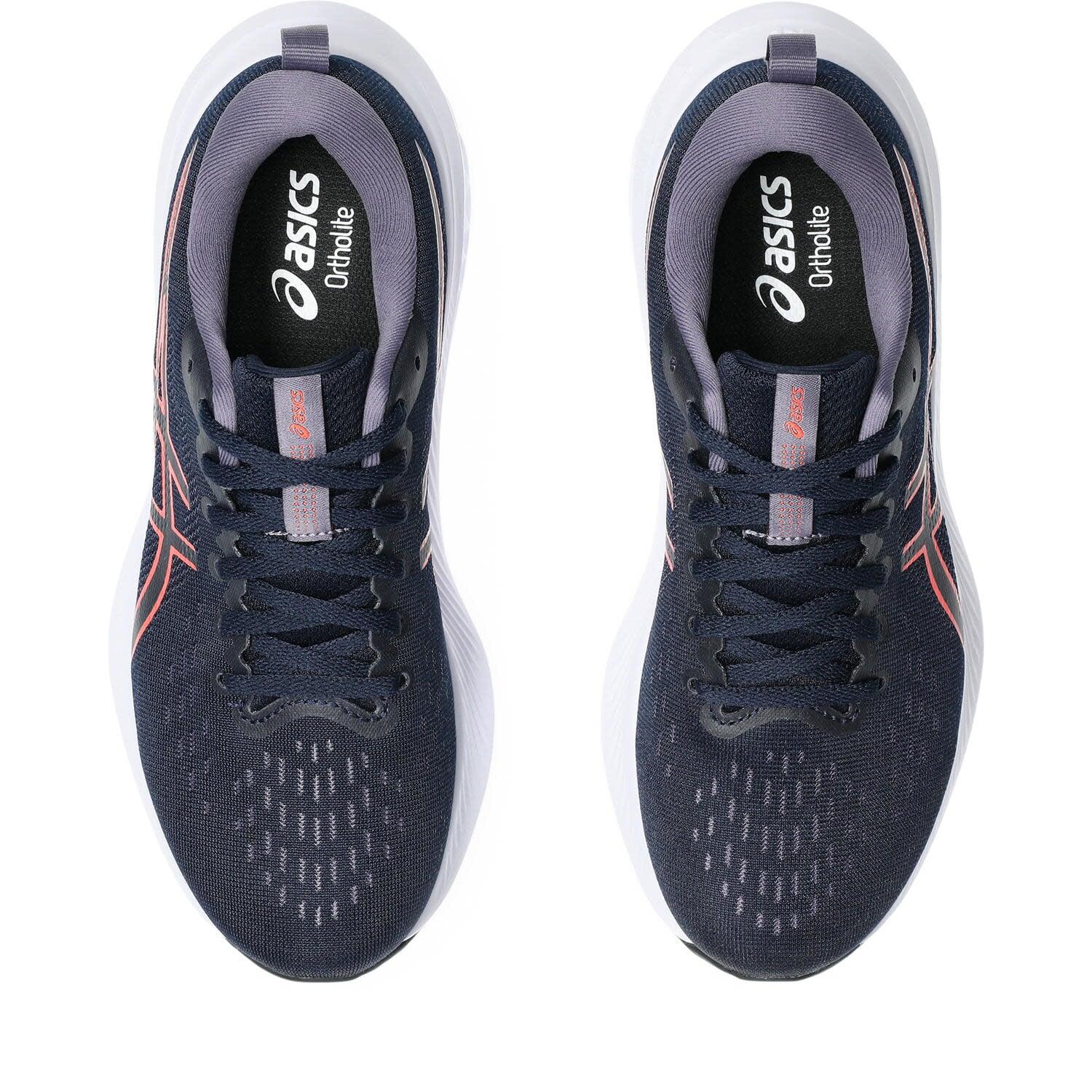 Zapatillas - carrera - mujer - gel excite 10 - midnight/coral reef 4/7