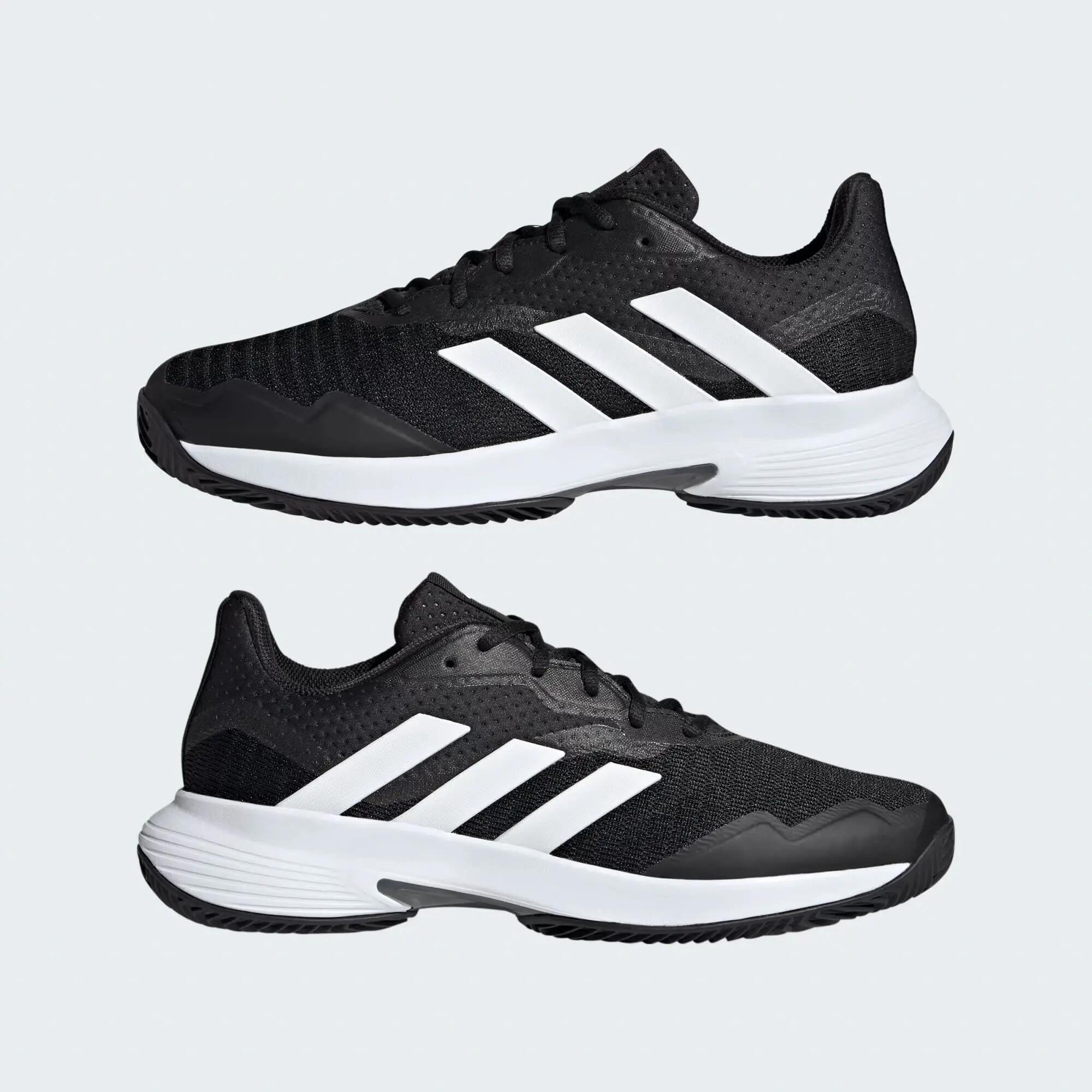 Zapatillas Four en Core Black/Cloud White/Gris con cierres de cordones 6/8
