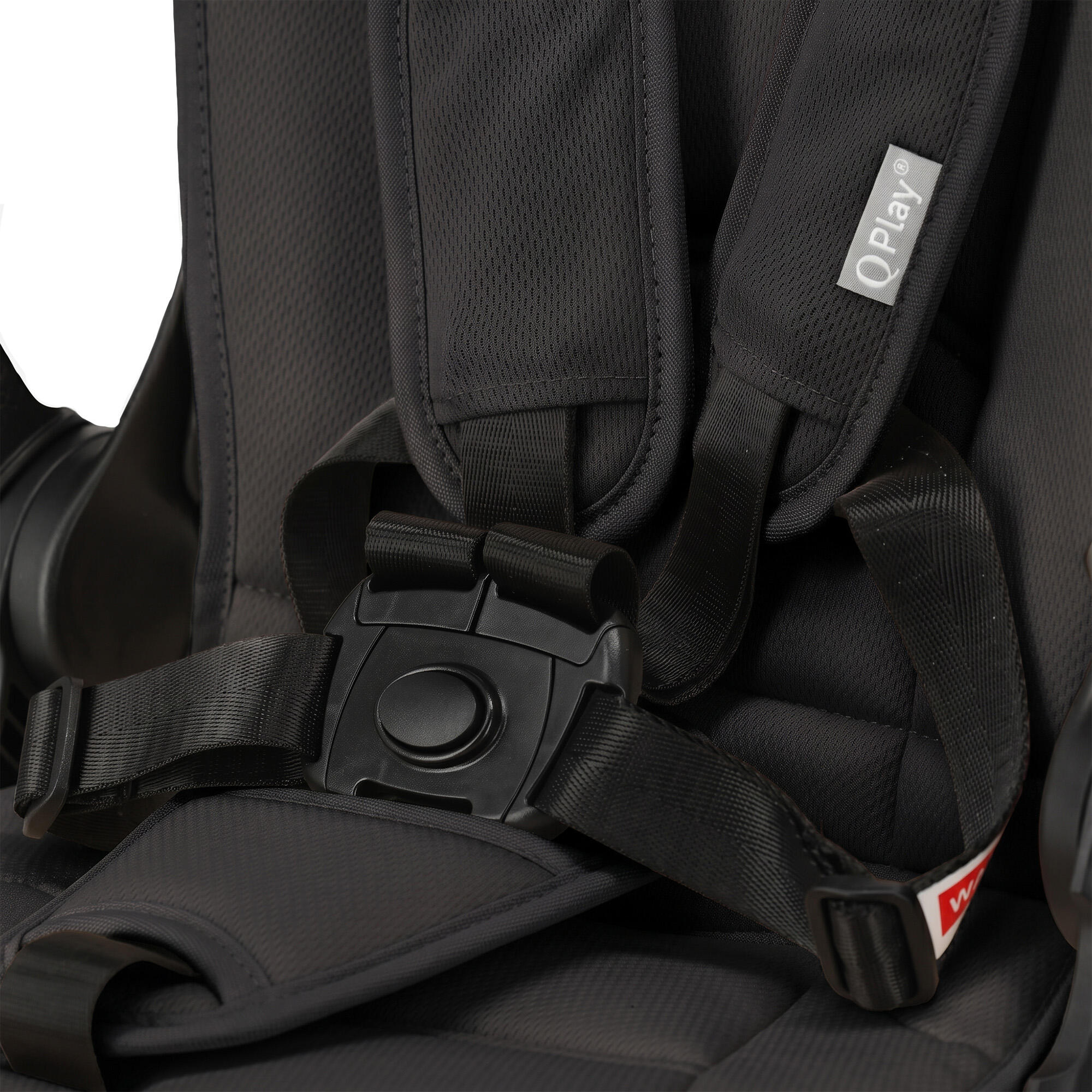 Qplay Nova Max Driewieler met Duwstang - Opvouwbare Peuterfiets - 5-in-1 - Zwart 7/10
