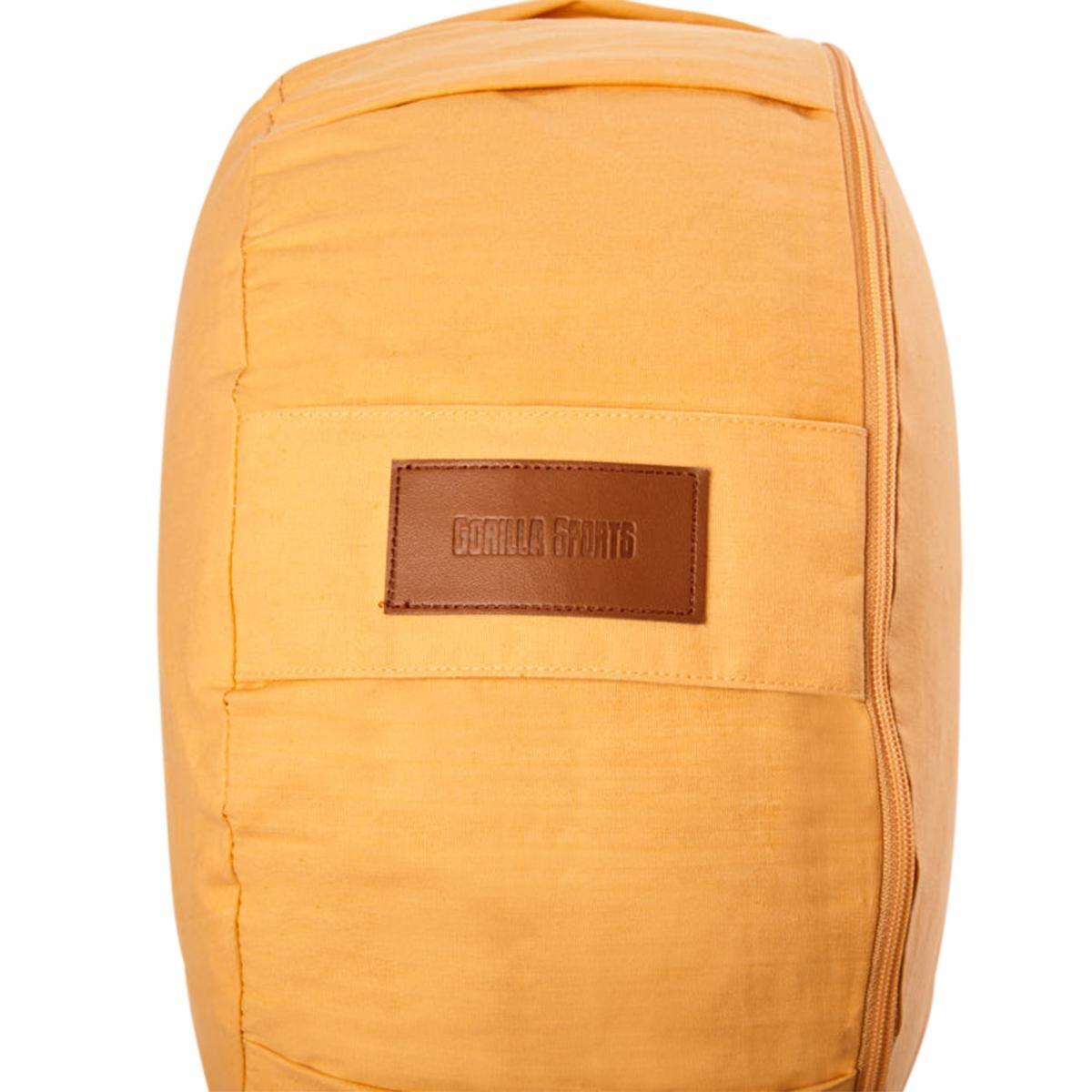 Cojín de Yoga Meditación Gorilla Sports Naranja 4/7