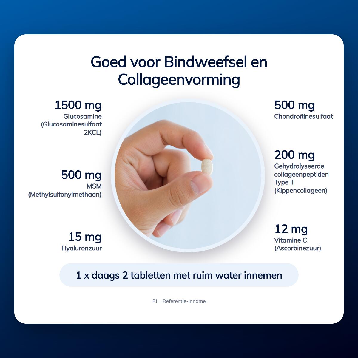 Lucovitaal Glucosamine Collageen type 2 3/5