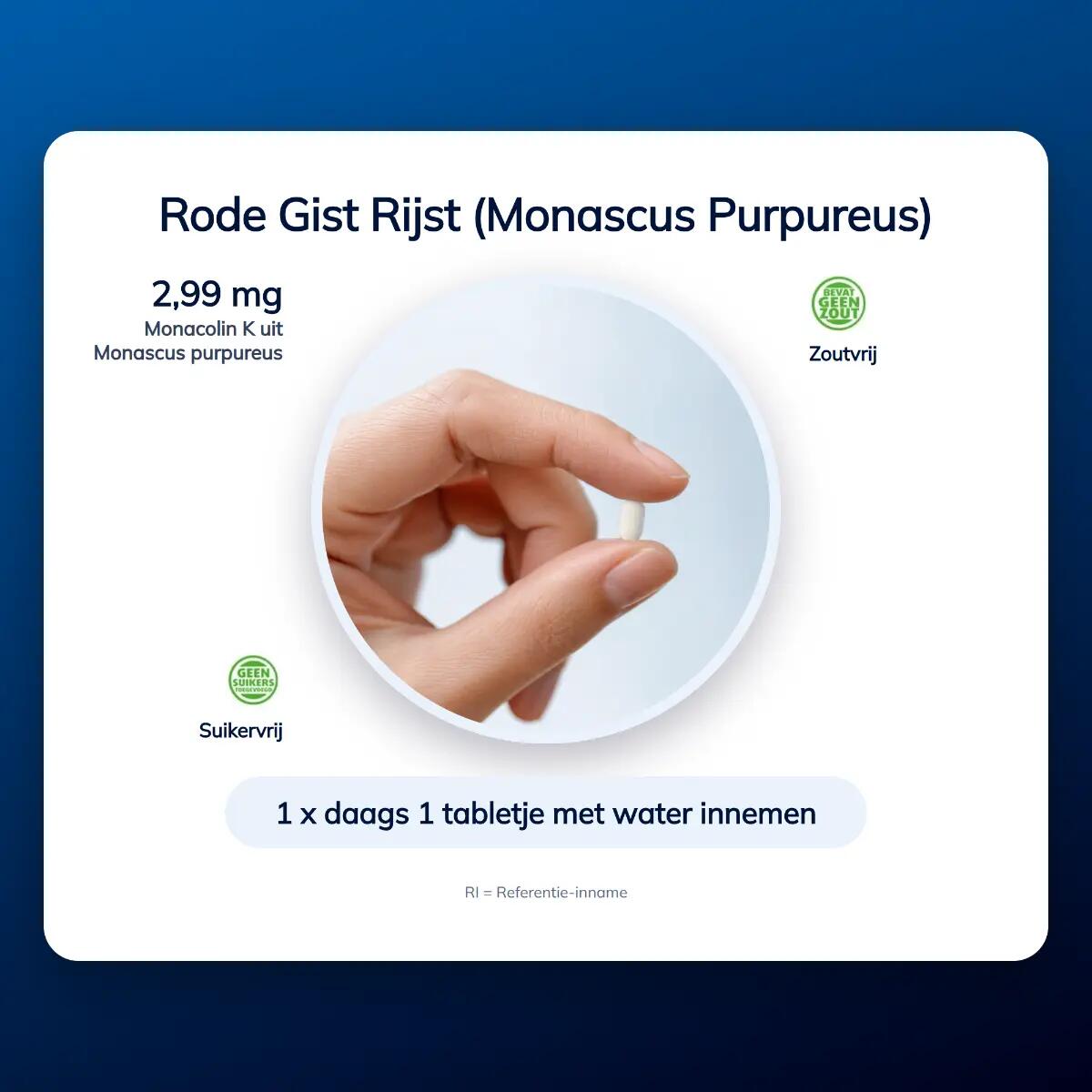 Lucovitaal Rode Gist Rijst 360 tabletjes 3/5