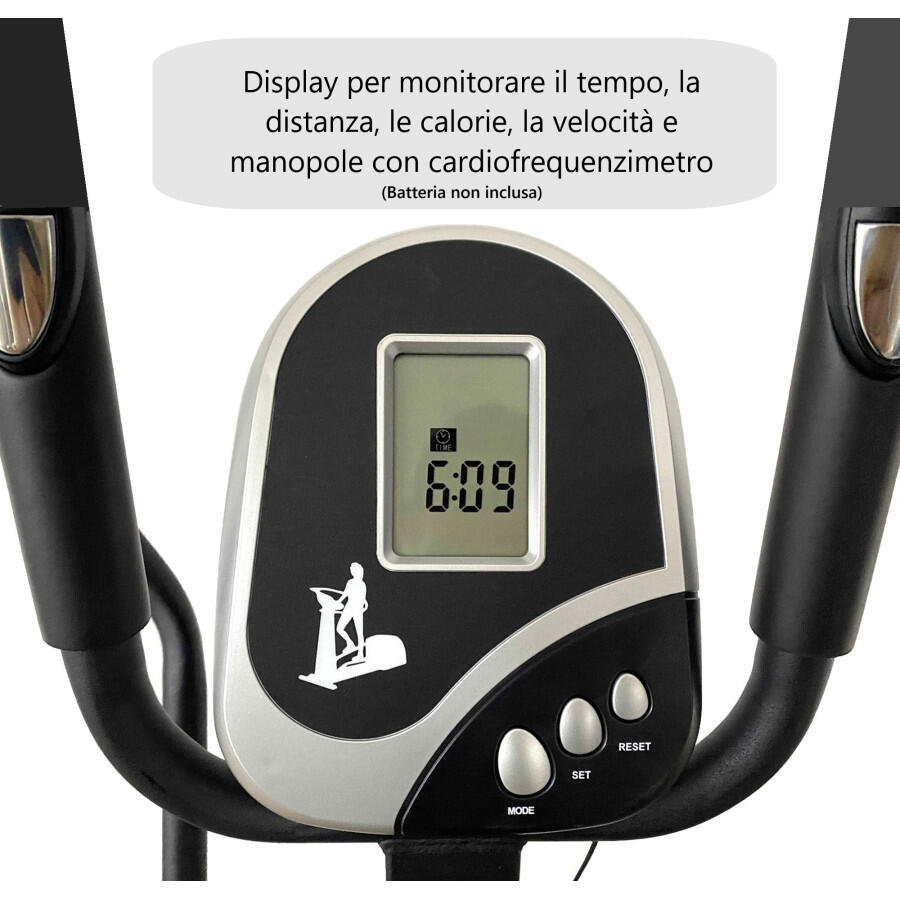 Yelloo - ORB2600S ELLITTICA Cyclette Fitness Palestra in casa allenamento 3/11